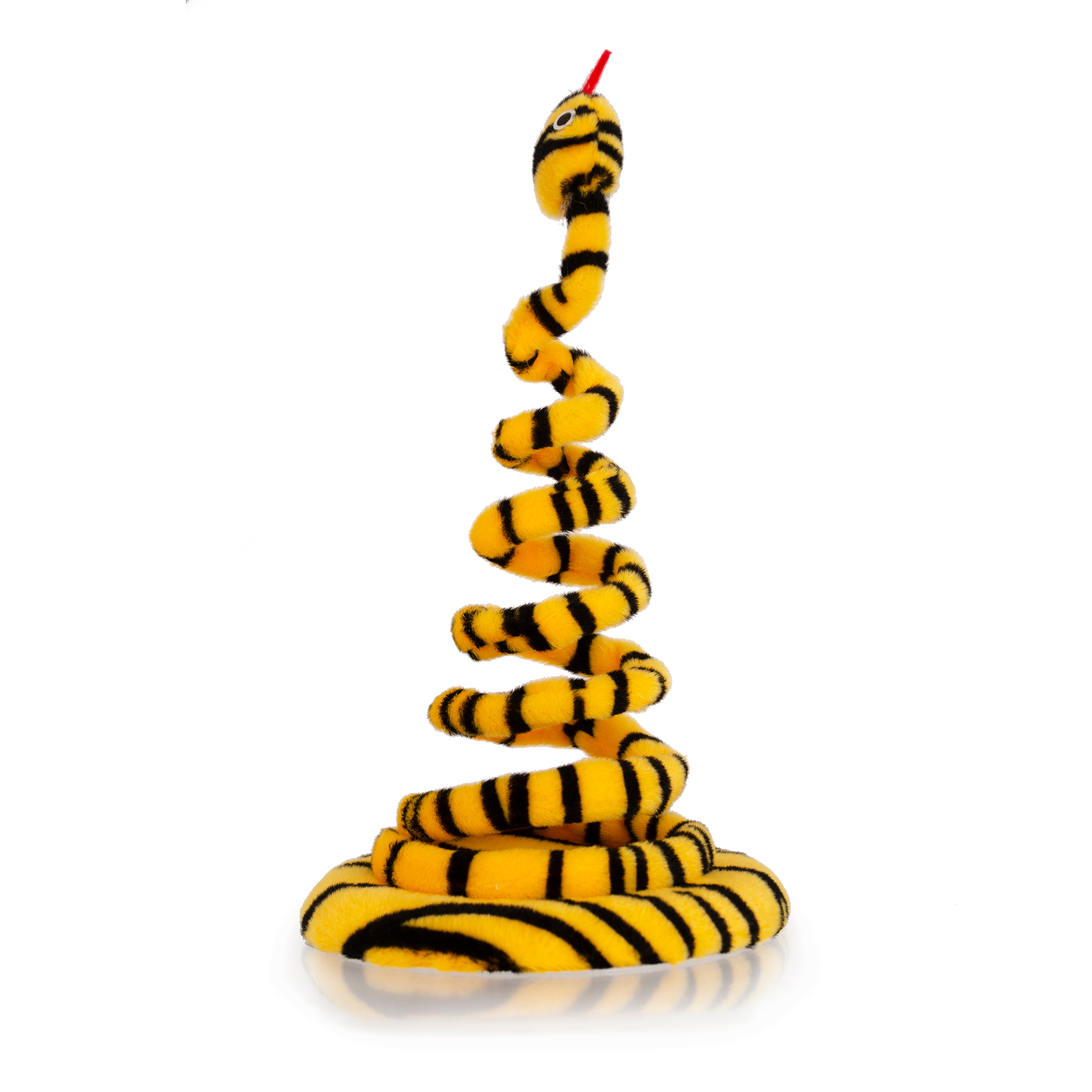 Kattleksak Spiral Gul