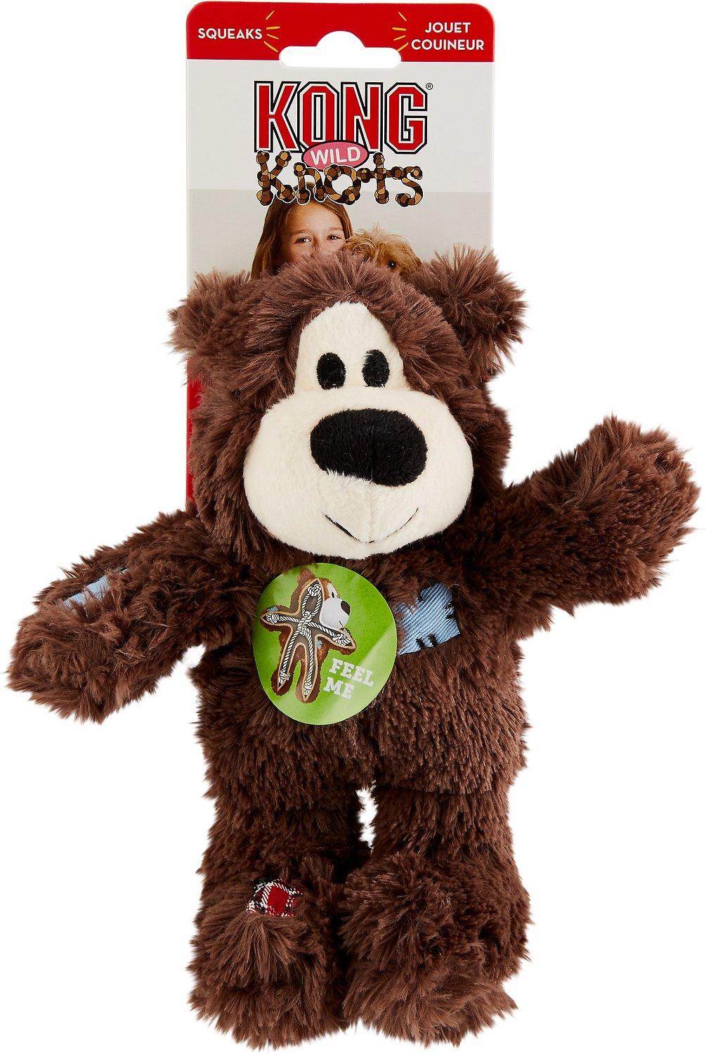 Leksak Wild Knots Bear Mix S/M