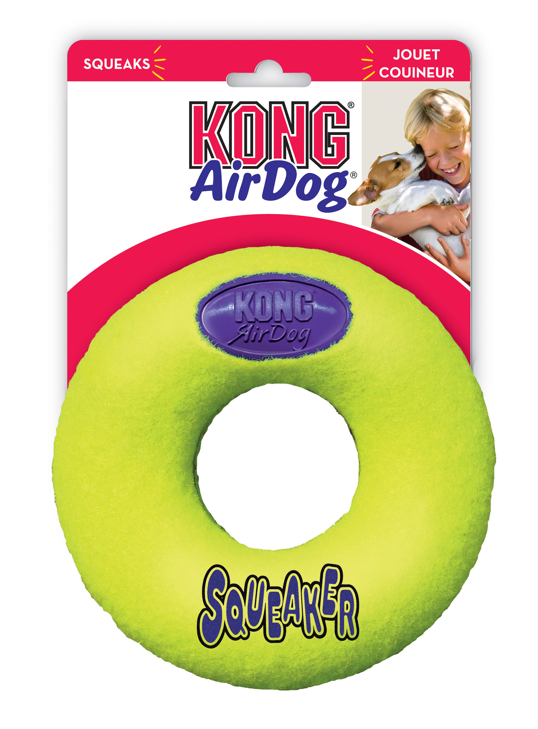 Leksak AirDog Donut Gul M