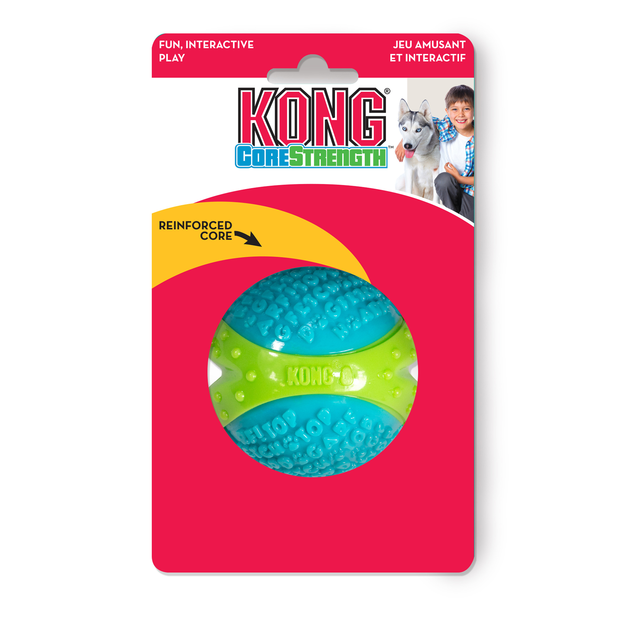 Leksak CoreStrength Ball Turkos L
