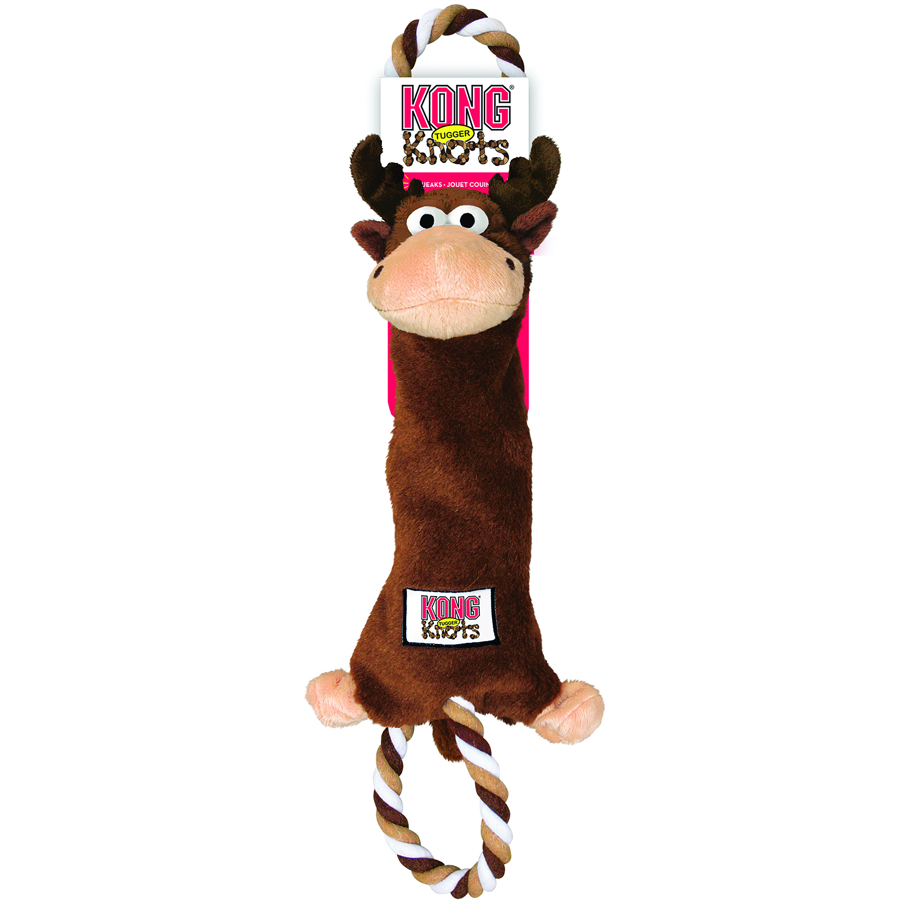 Leksak Tugger Knots Moose Brun M/L