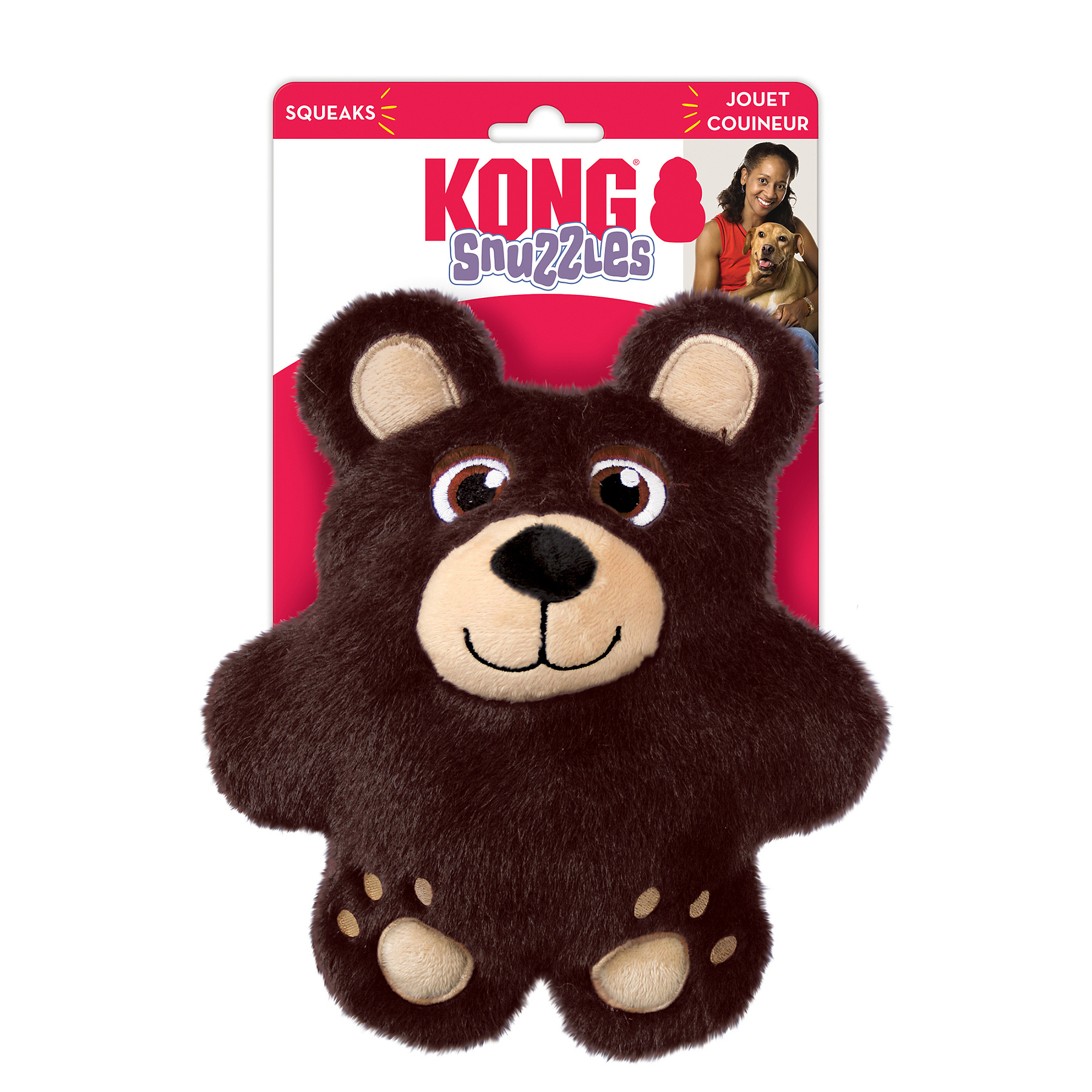 Leksak Snuzzles Bear Brun M