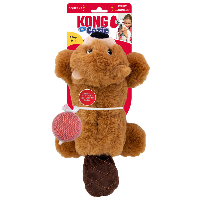 Leksak Cozie Pocketz Beaver