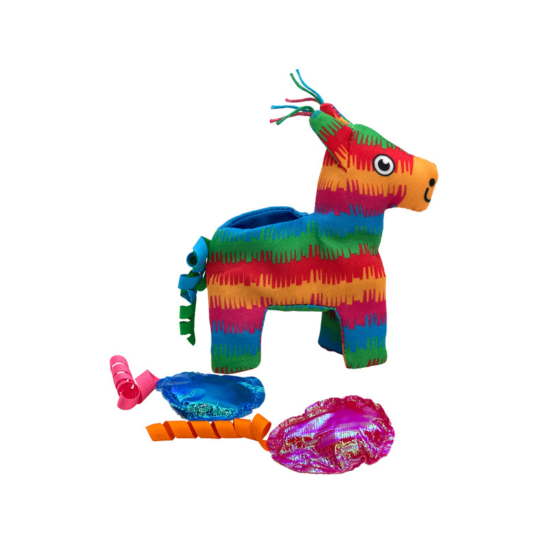 Kattleksak Pull-A-Partz Pinata Flerfärgad