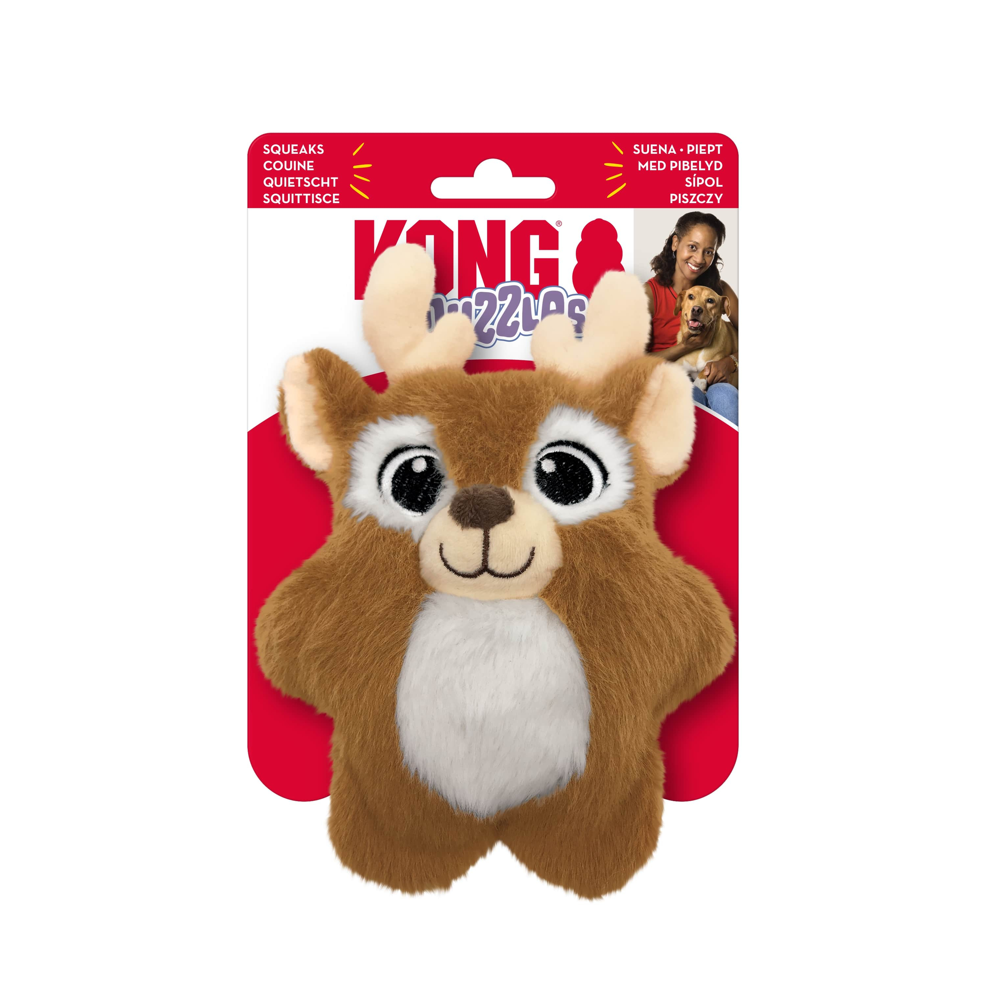 Leksak Holiday Snuzzles Reindeer Brun S