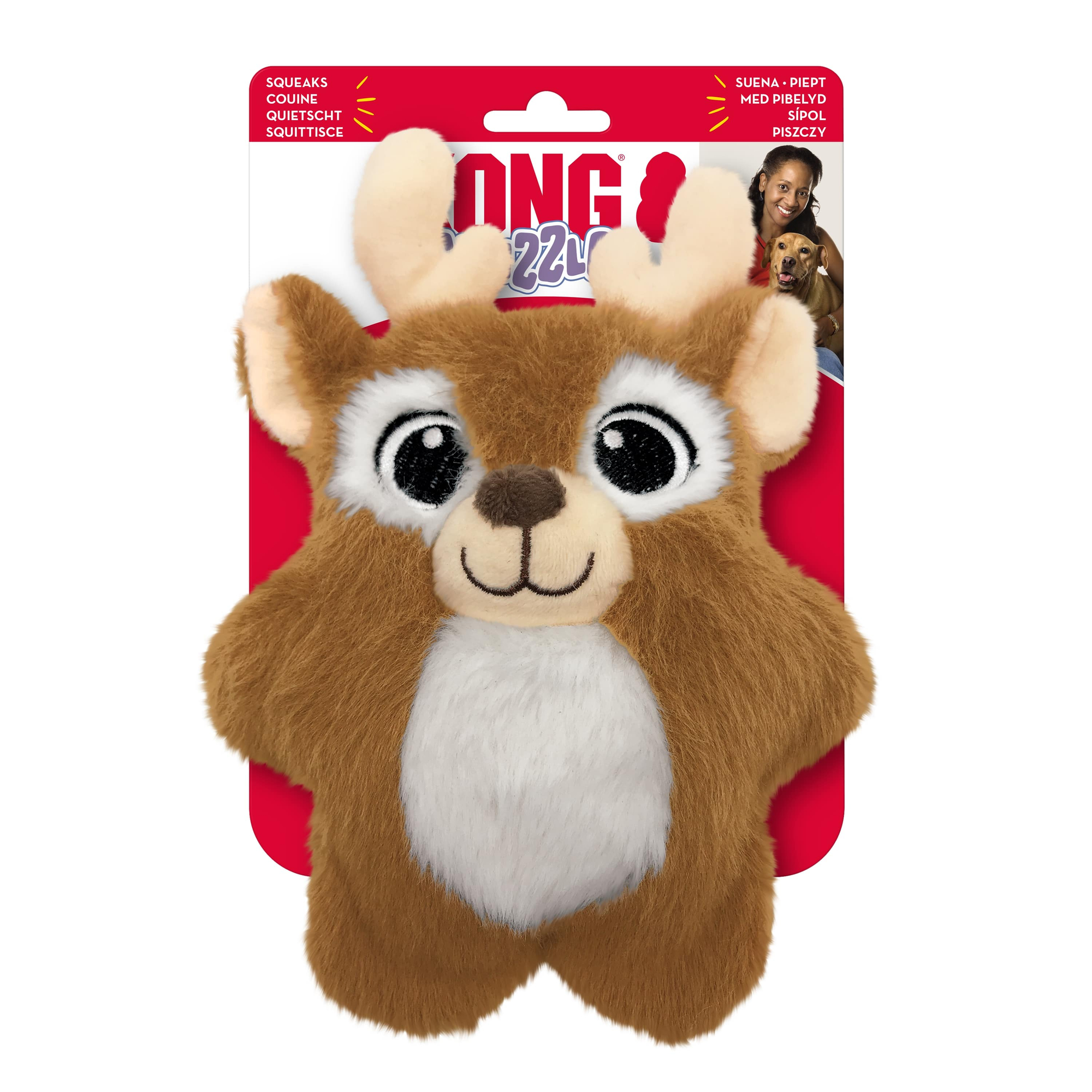 Leksak Holiday Snuzzles Reindeer Brun M