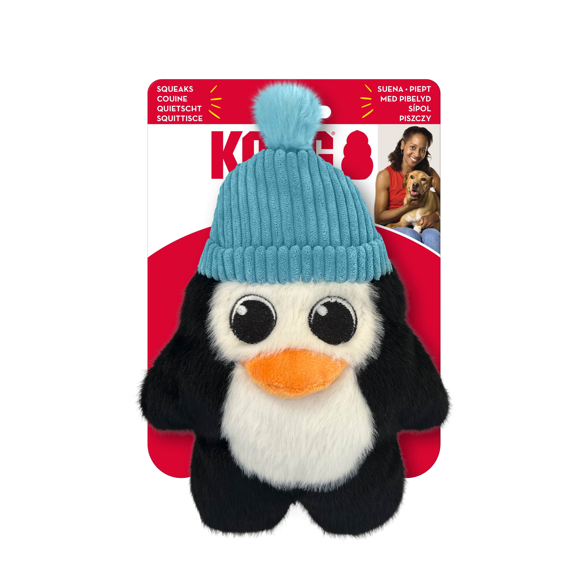 Leksak Holiday Snuzzles Penguin Svart S