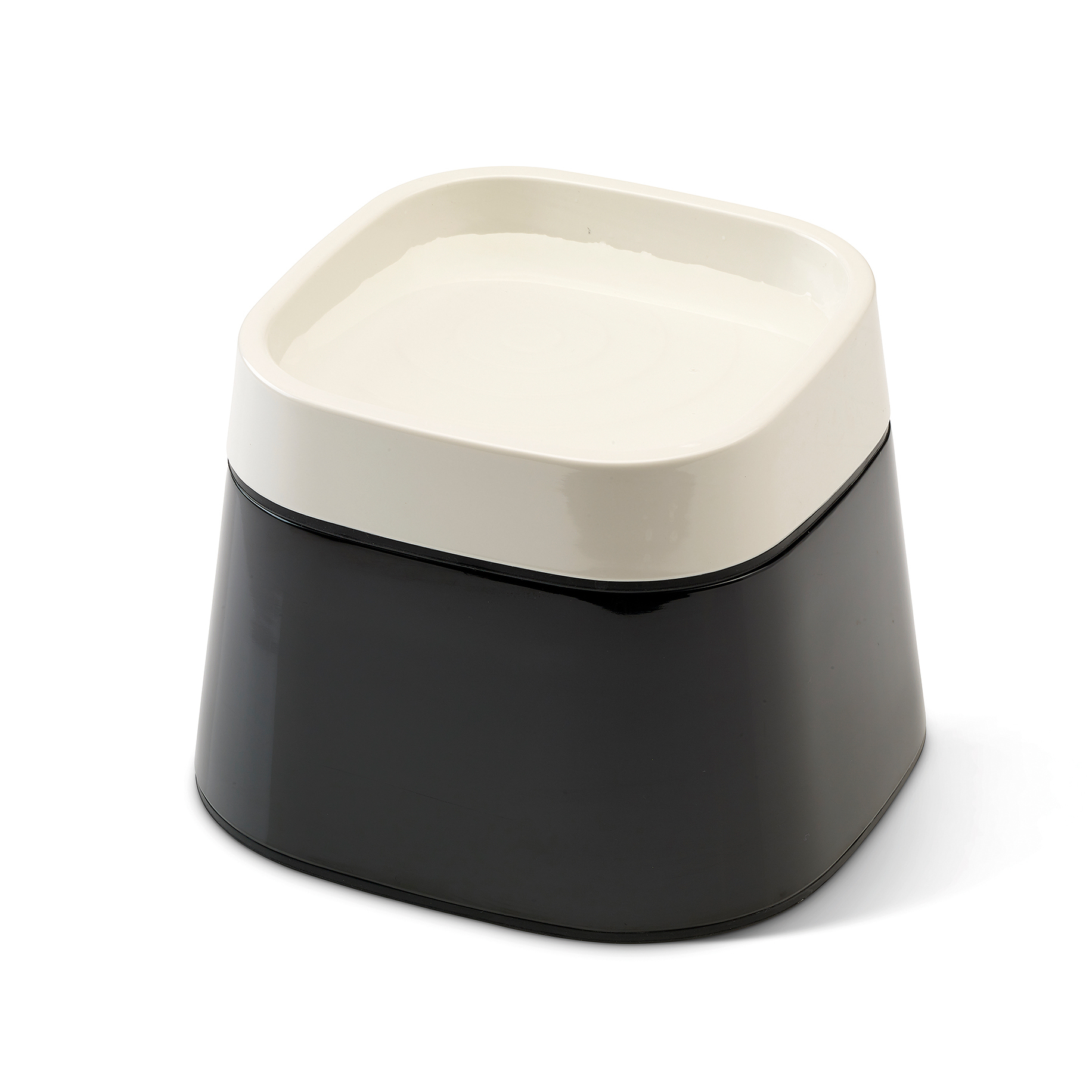 Vattenskål Ergo Cube Svart