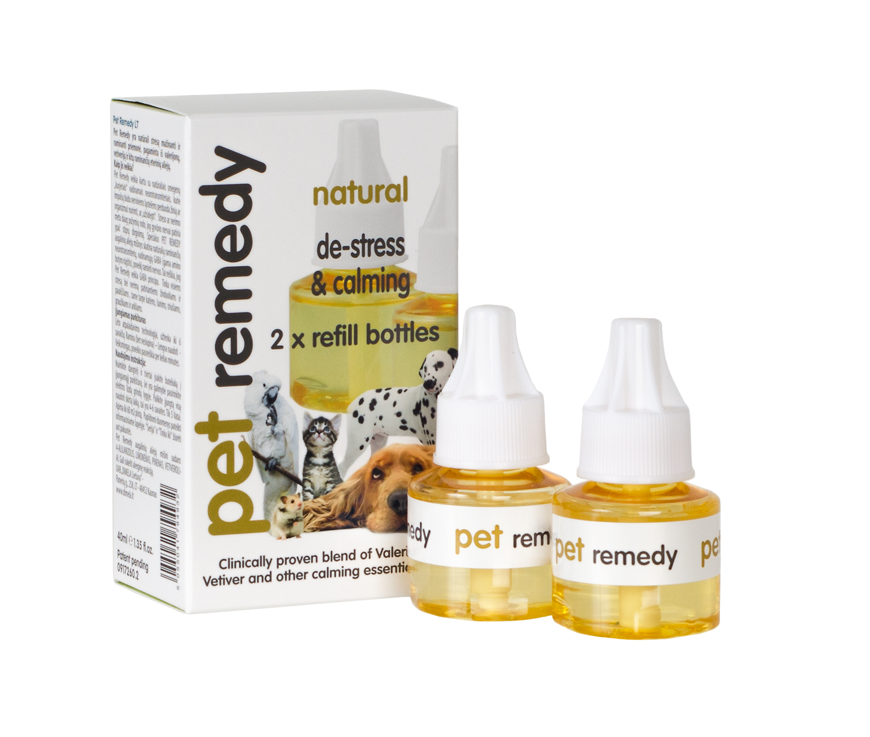 Lugnande Doftspridar Refill 2x40ml