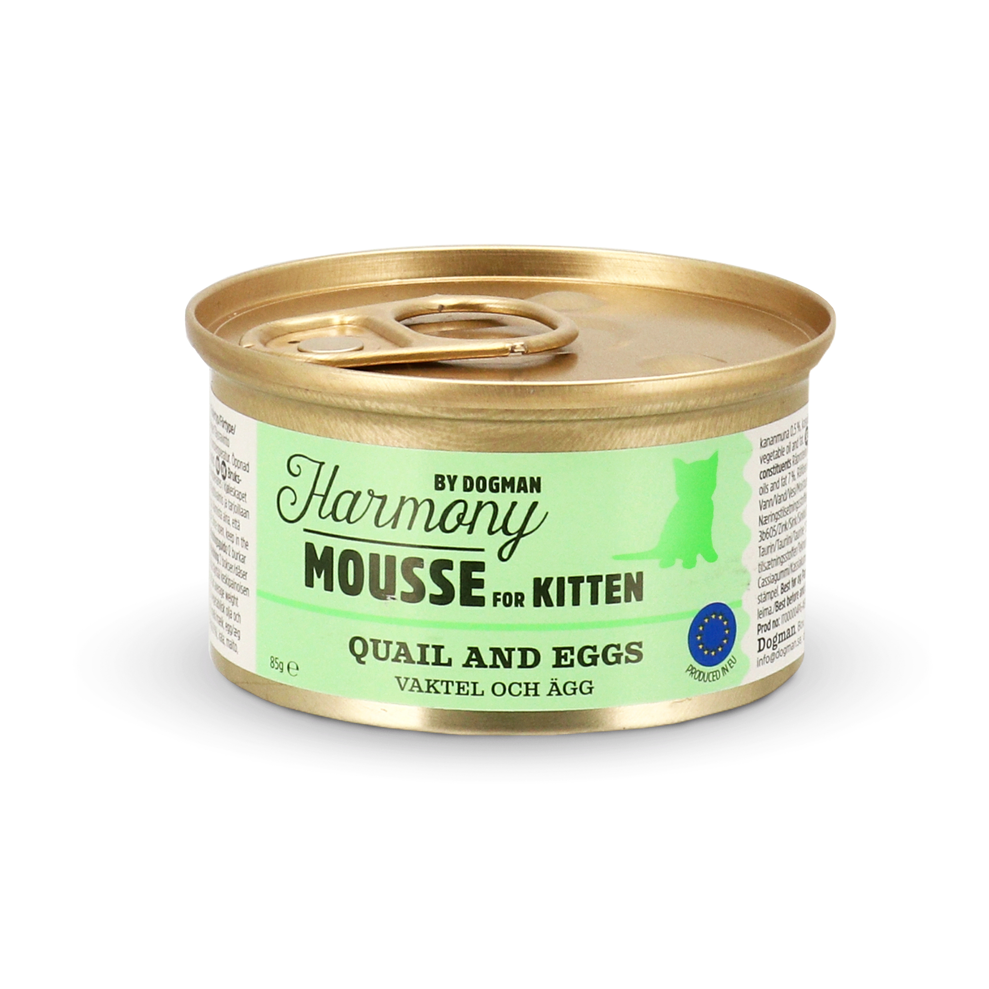 Cat Mousse Kitten Vaktel/Ägg 85g
