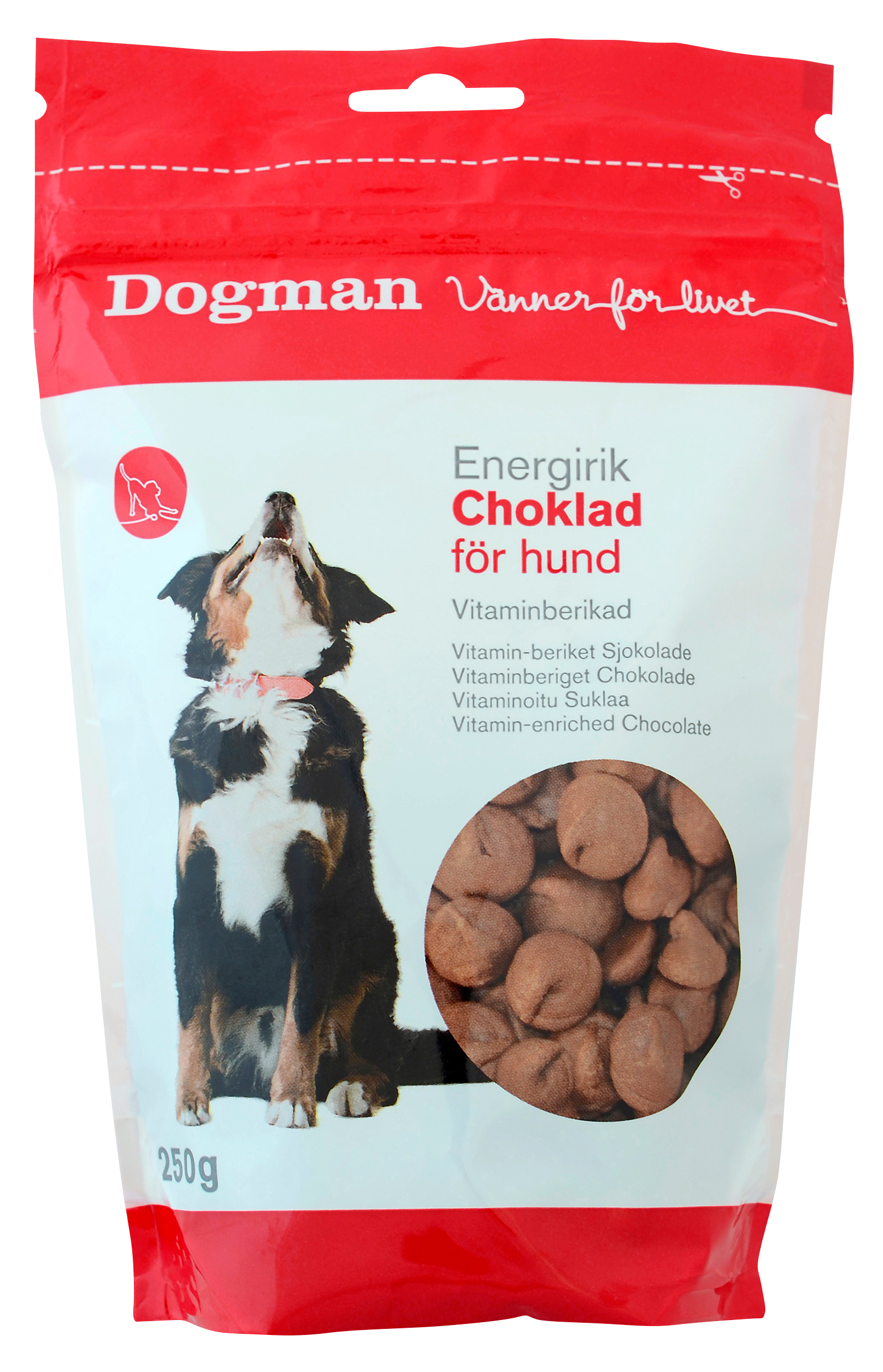 Choklad för hund 250g