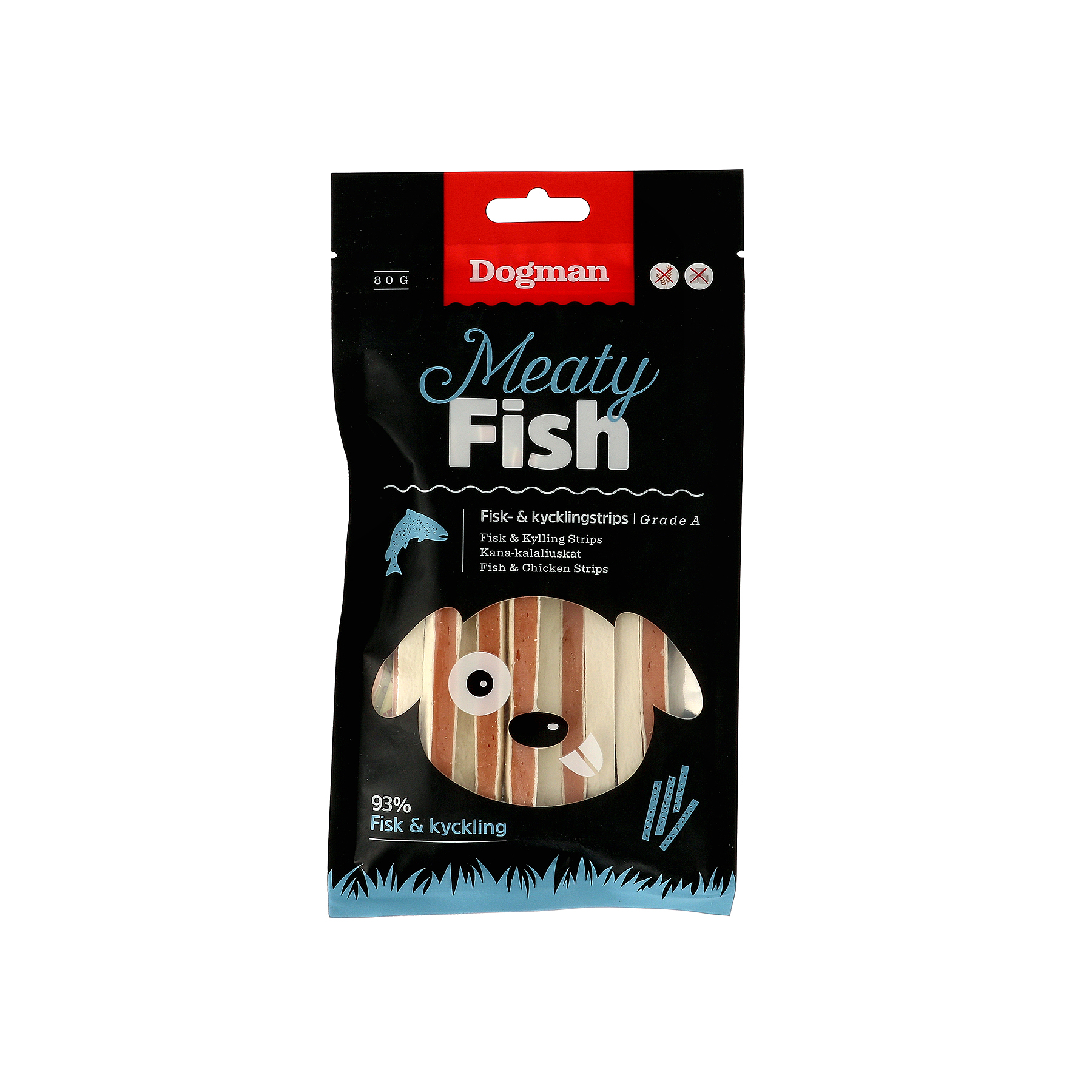 Fisk och Kycklingstrips 80g