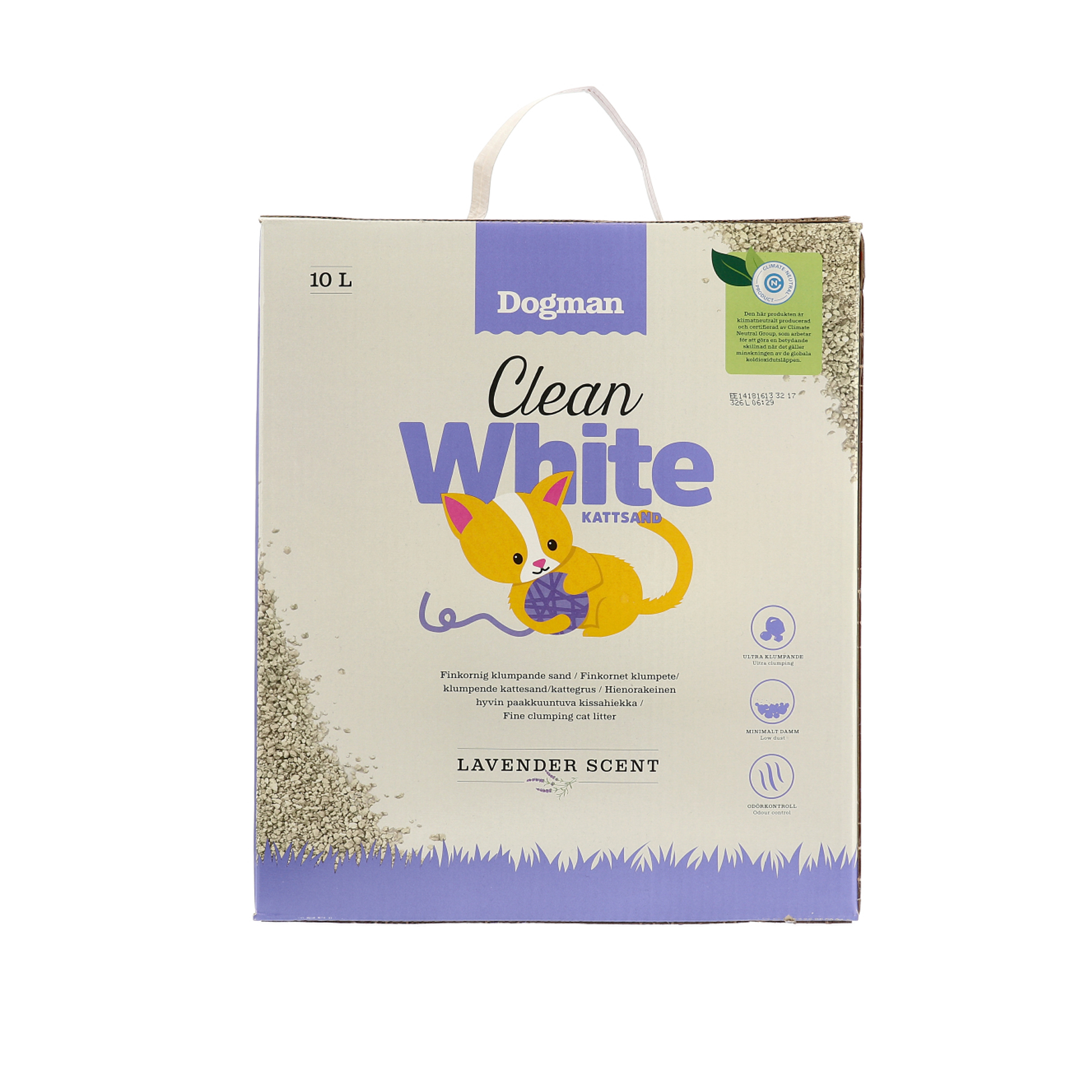 Kattsand Clean White 10L