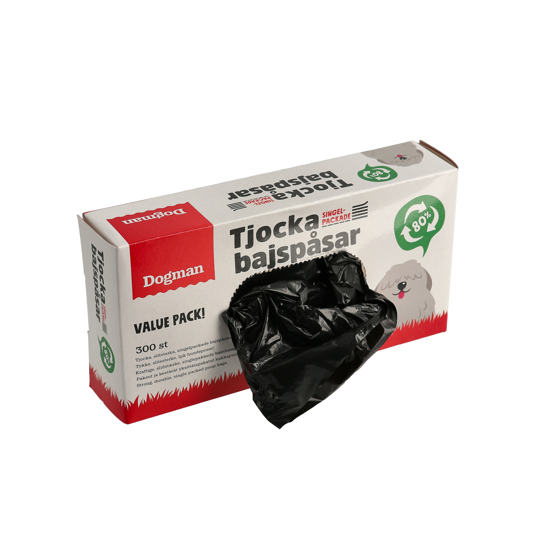 Bajspåsar Tjocka Value Pack 300p