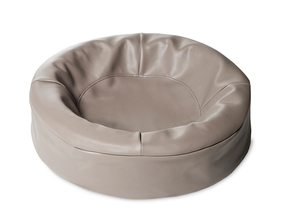 Classic Rund Hundbädd Beige XS