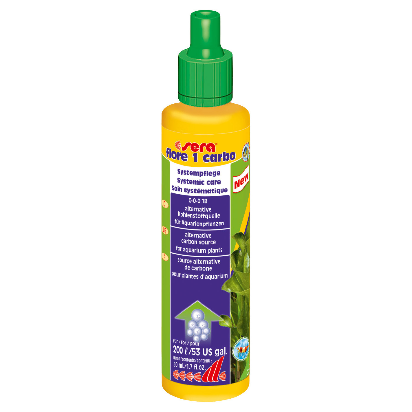 Flore 1 Carbo Växtgödning 50ml