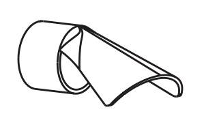 Utblåsmunstycke