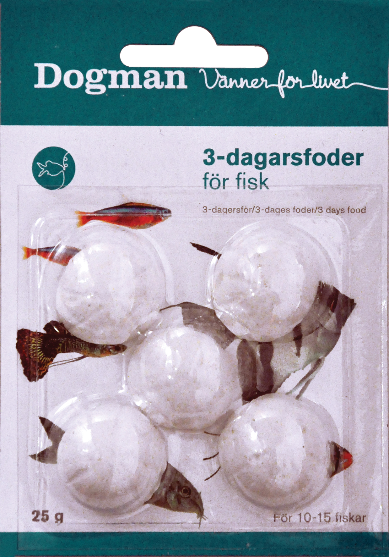 Semesterfoder för Fisk 3-dagar