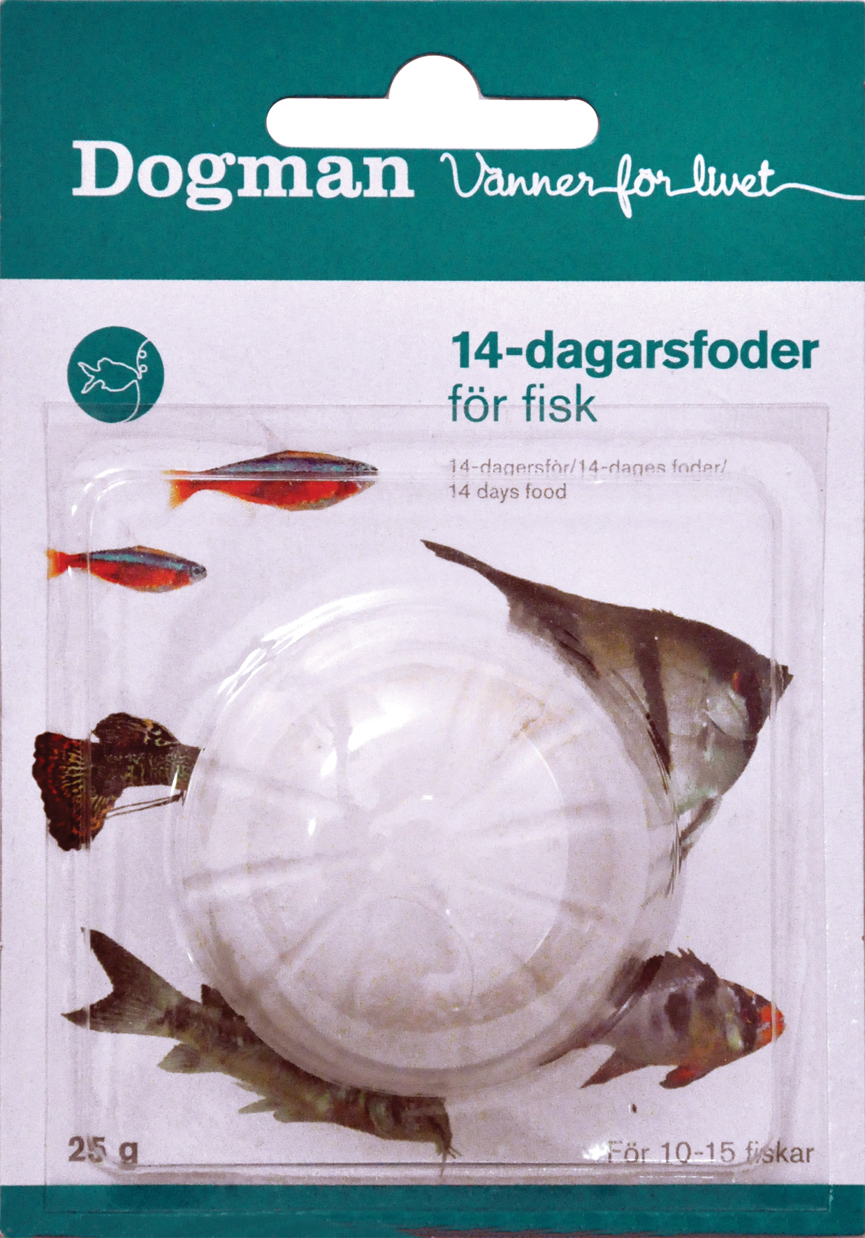 Semesterfoder för Fisk 14-dagar