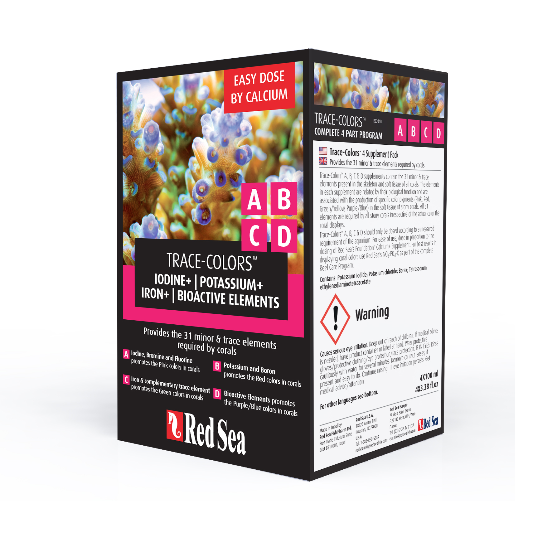 Coral Colors ABCD