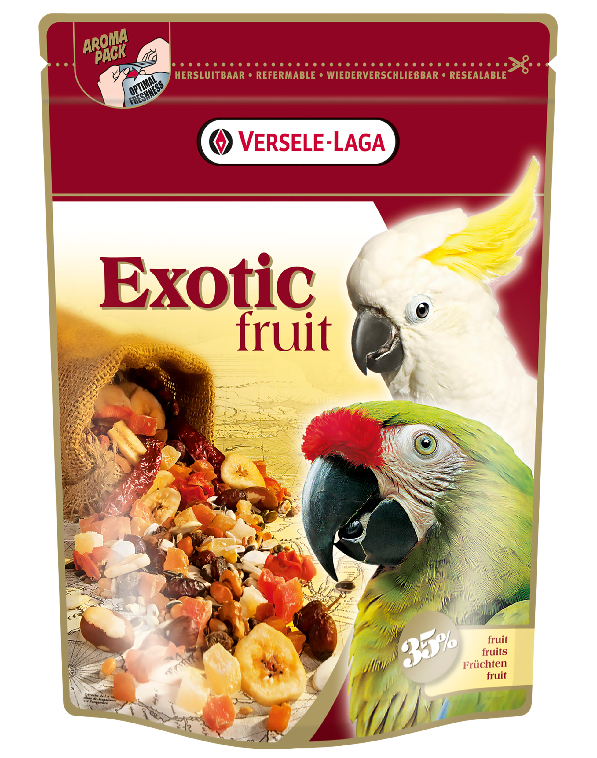 Prestige Premium Parrots Exotic Fruit Mix 600g