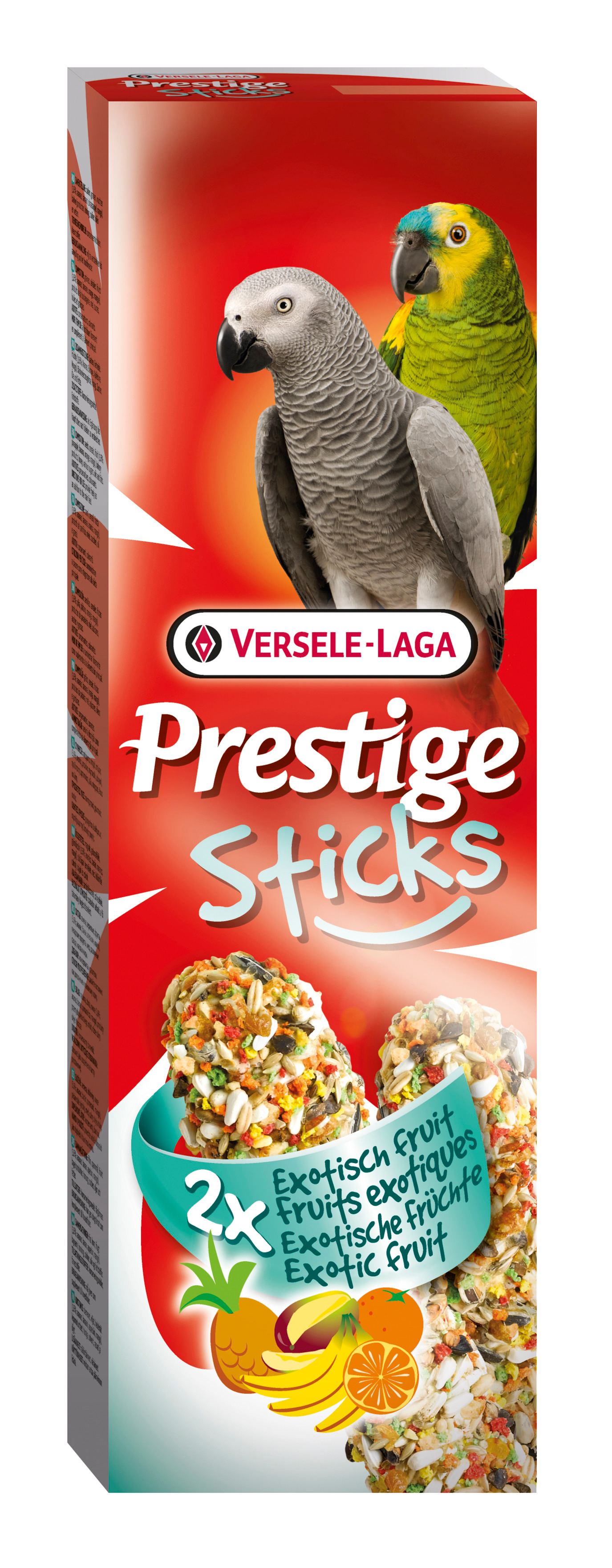 Prestige Sticks Parrots Exotic Fruit 140g