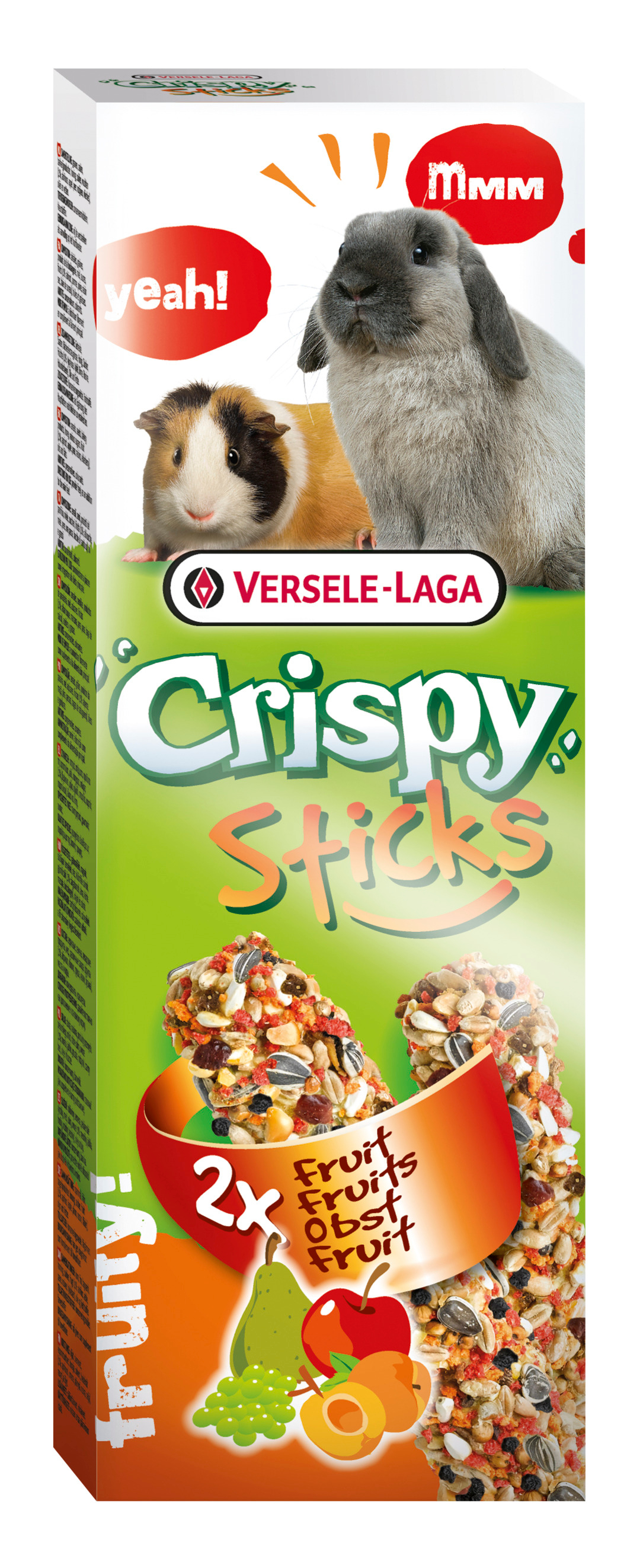 Crispy Sticks Rabbits & Guinea Pigs Fruit 110g