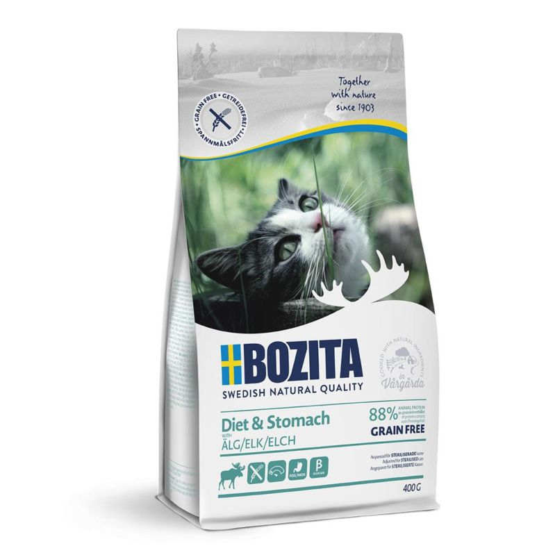 Diet & Stomach Elk Grain Free Kattmat
