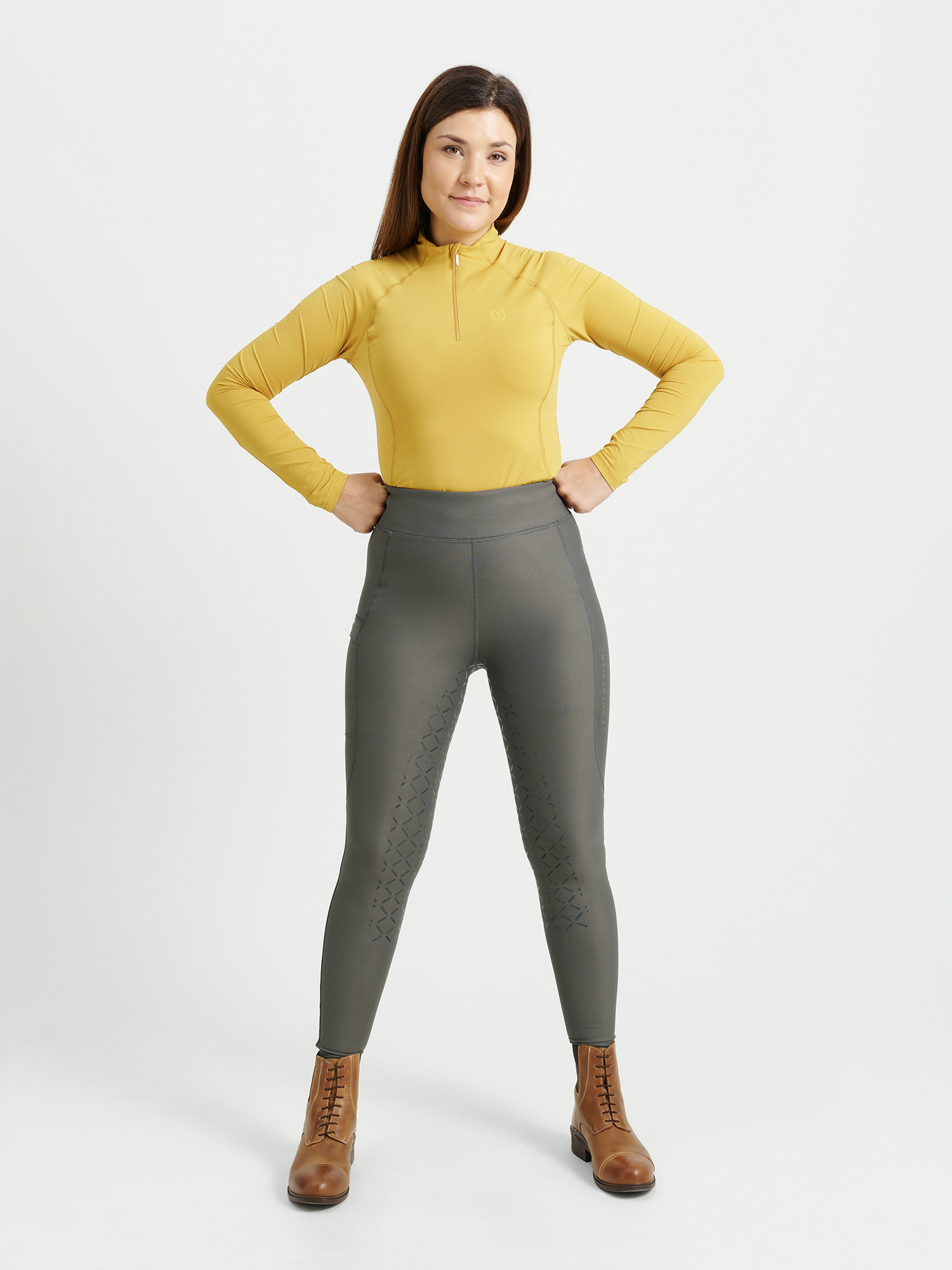 Astrid Ridtights Mörkgrå XS