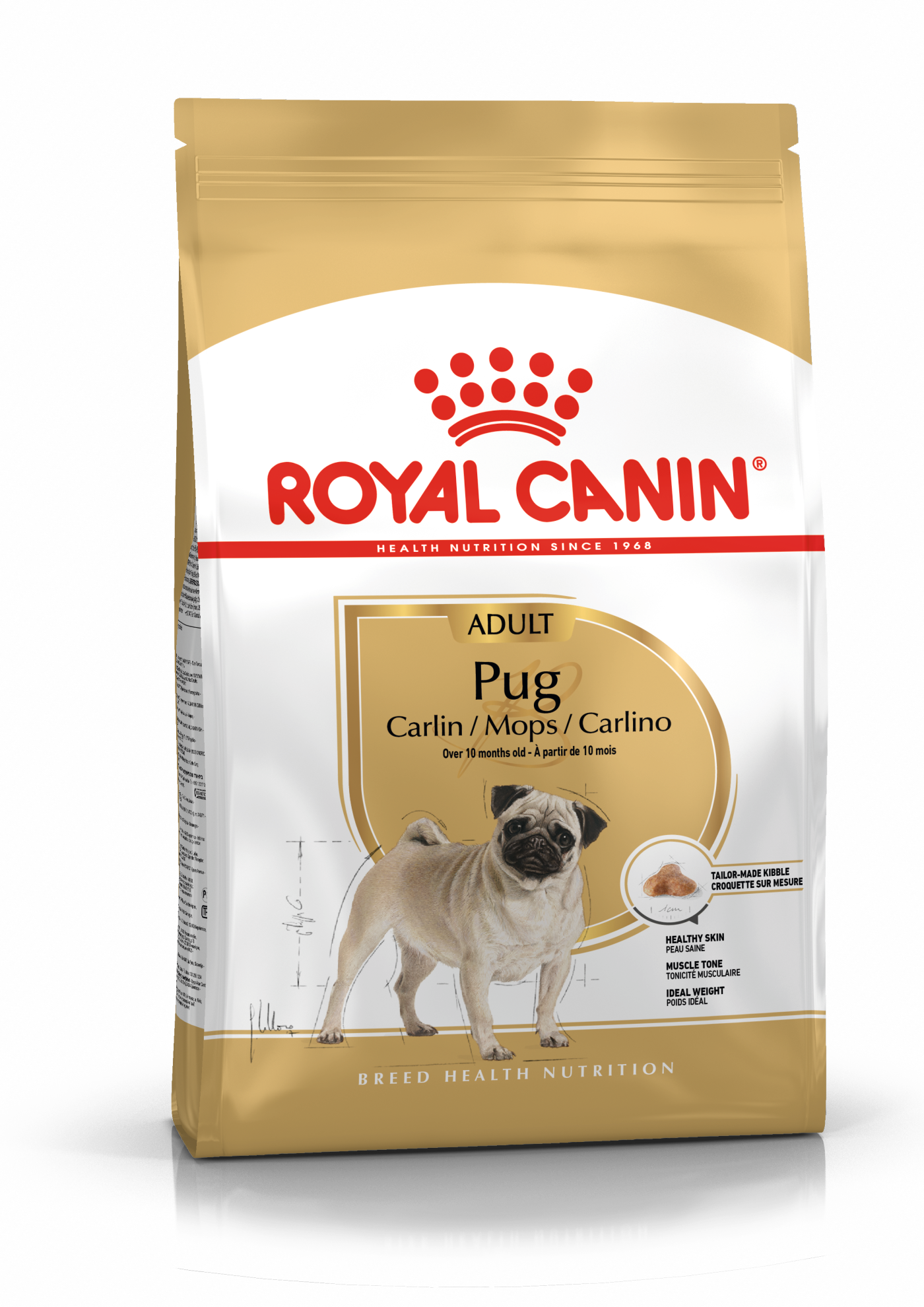 Pug Adult Hundmat