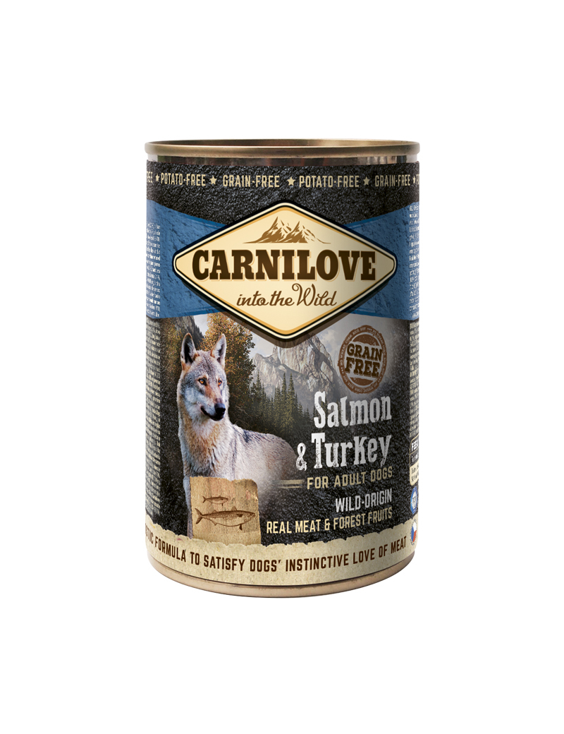 Dog WM Salmon & Turkey 400g