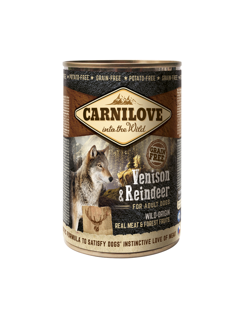 Dog WM Venison & Reindeer 400g