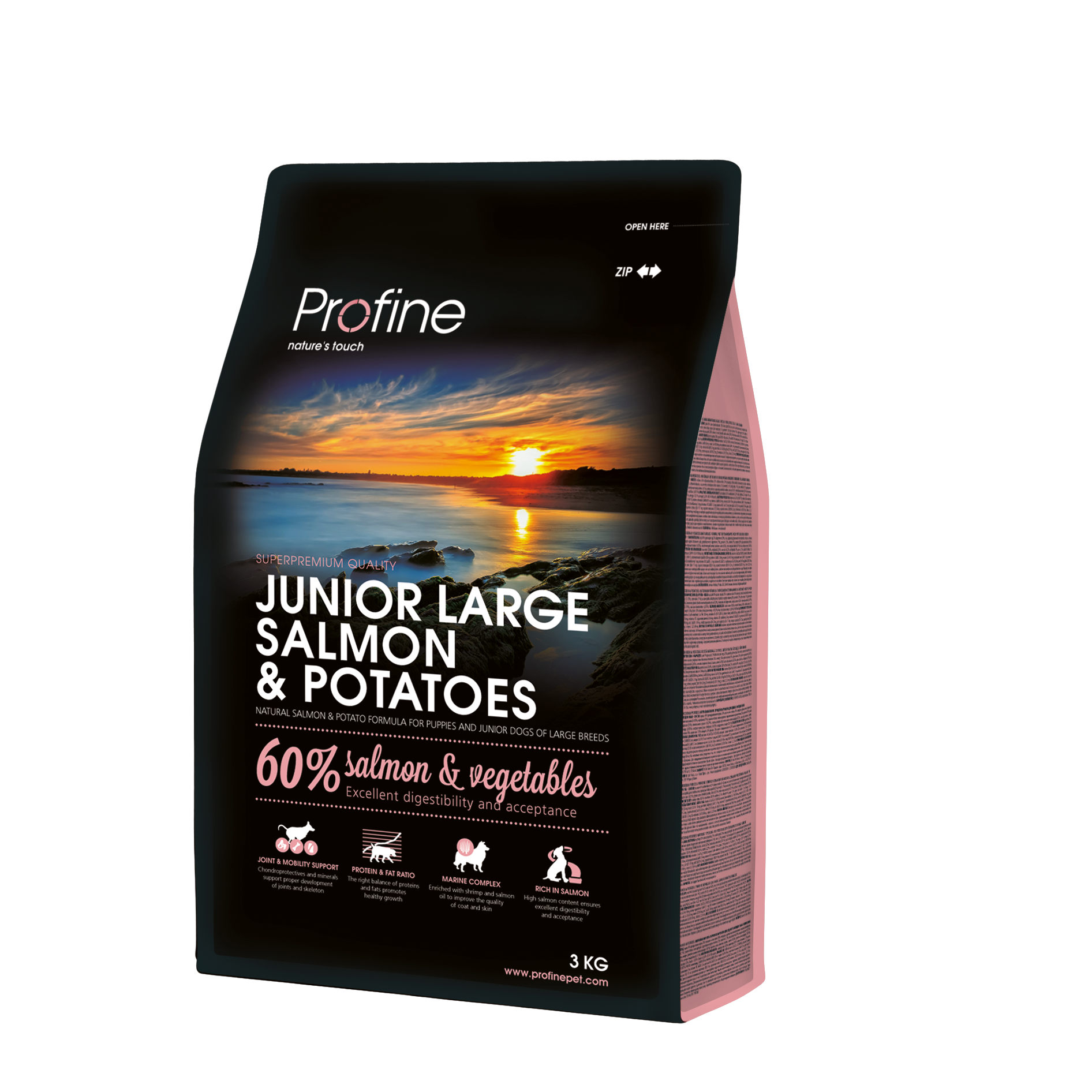 Junior Large Salmon & Potato