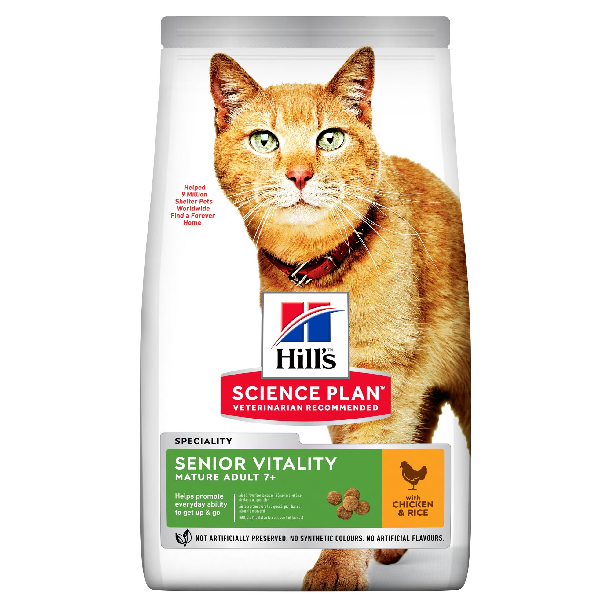 SP Feline Senior Vitality Chicken with Rice