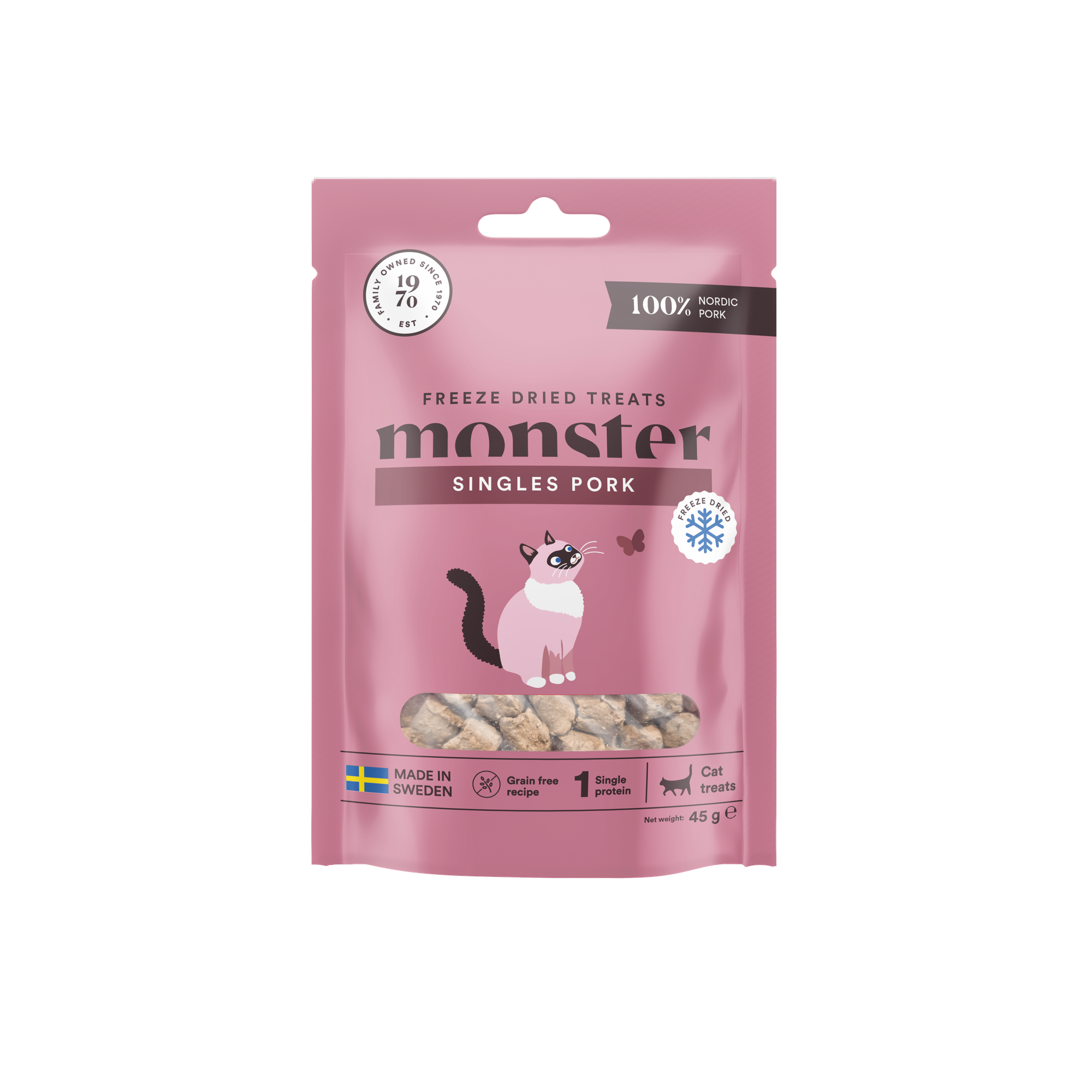 Cat Treats Freeze dried Pork