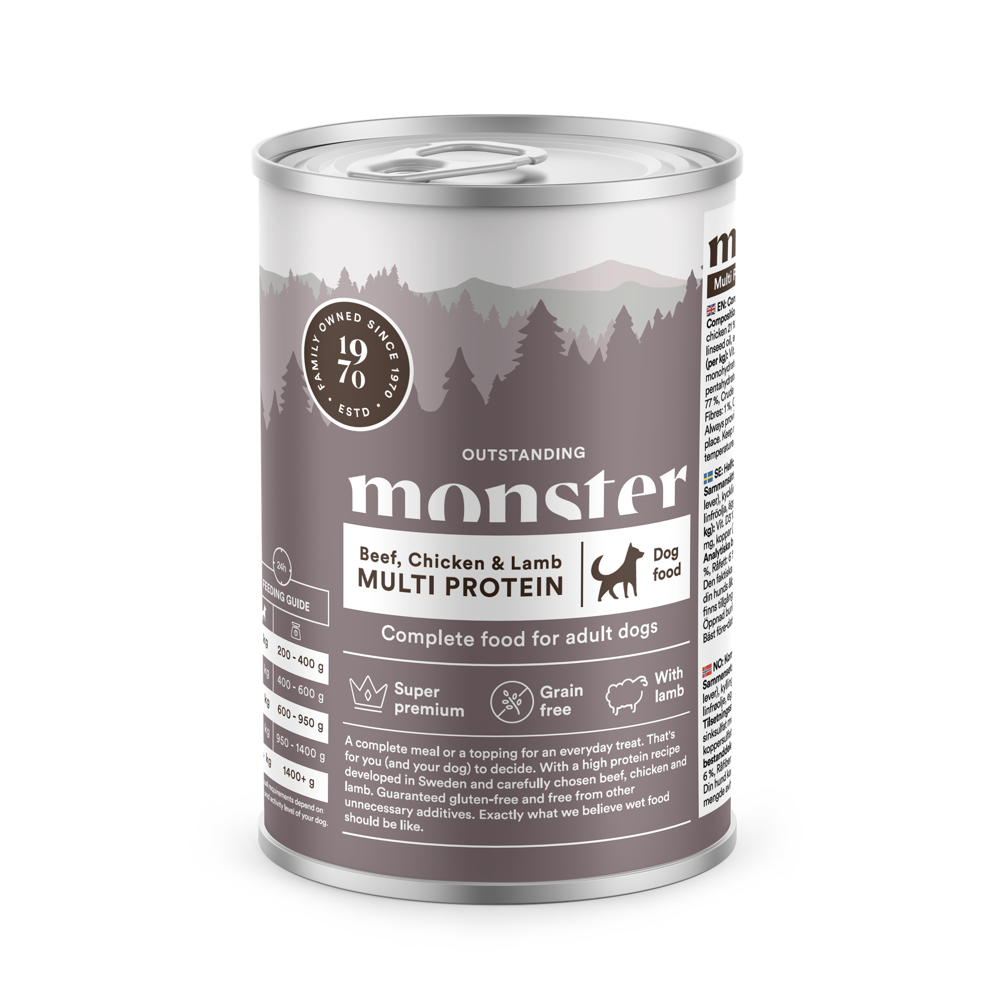 Multi Protein Beef & Chicken & Lamb Våtfoder 400g