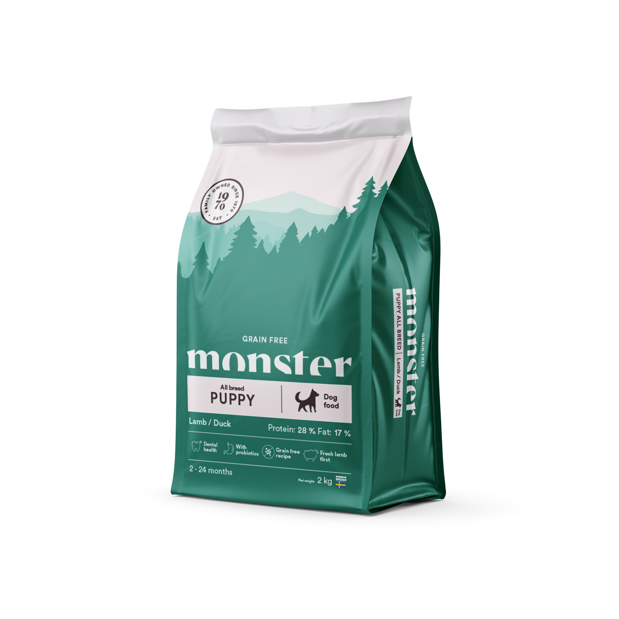 Dog Grain Free Puppy All Breed Lamb & Duck