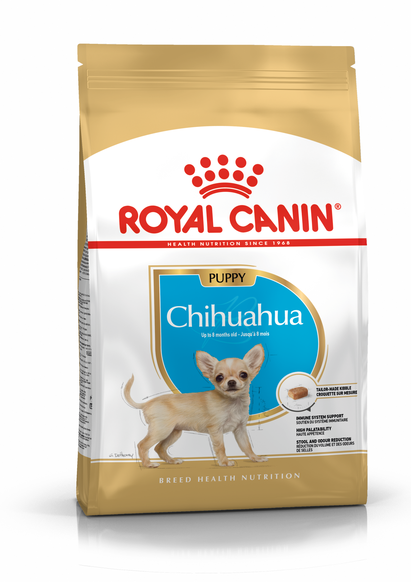 Chihuahua Puppy Torrfodeer för hund 1,5kg