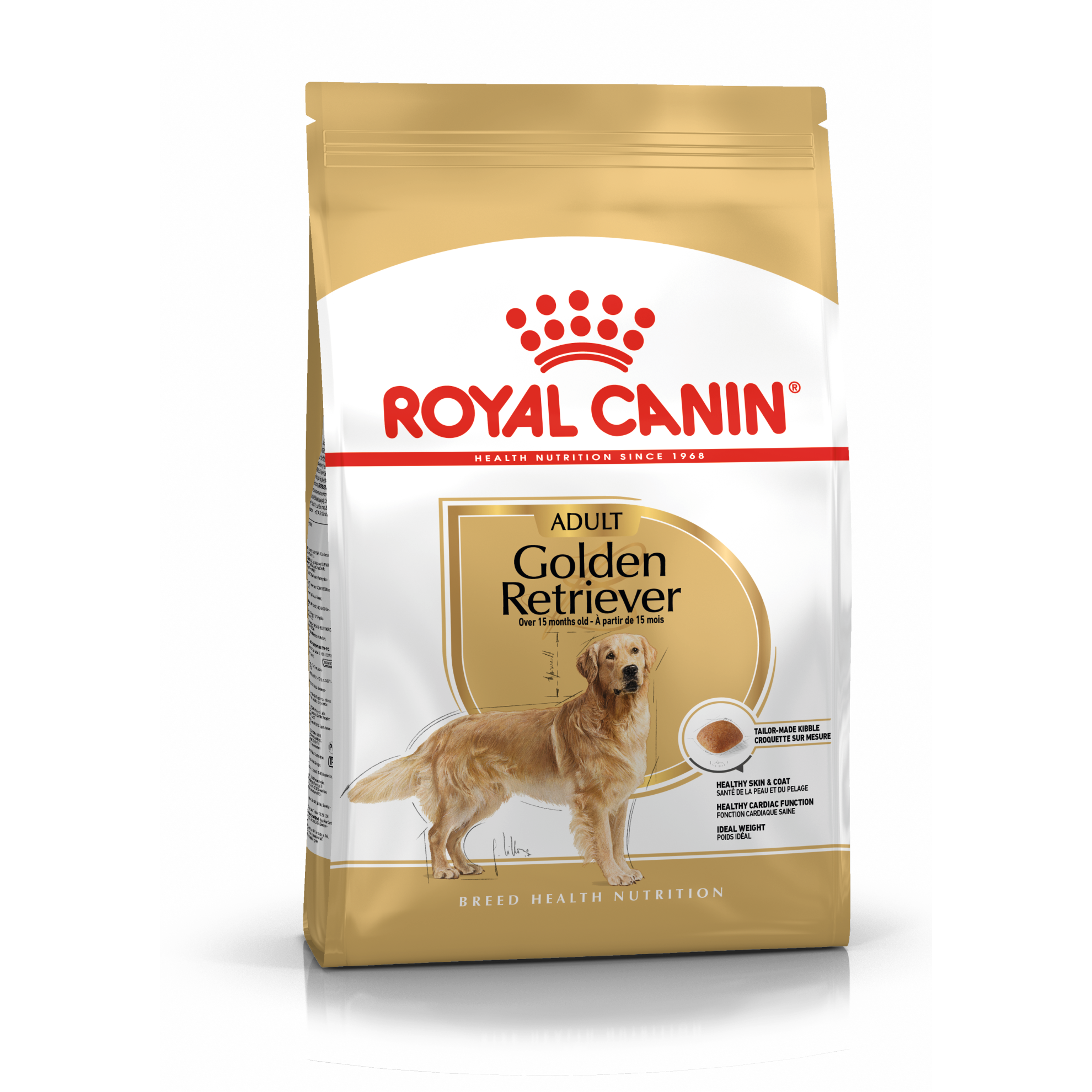 Golden Retriever Adult Torrfoder för hund 12kg