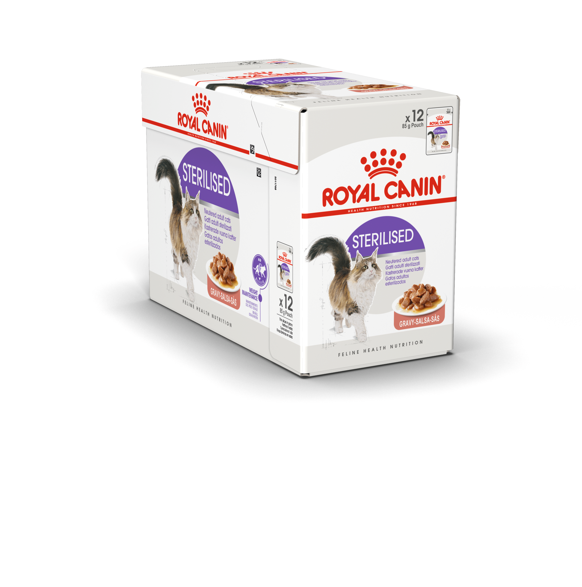 Sterilised Gravy Våtfoder för katt 12x85g
