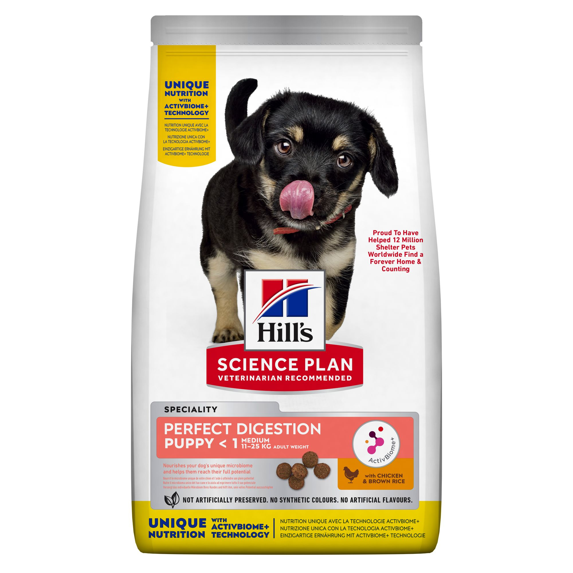 Puppy Perfect Digestion Medium Hundfoder 2,5kg