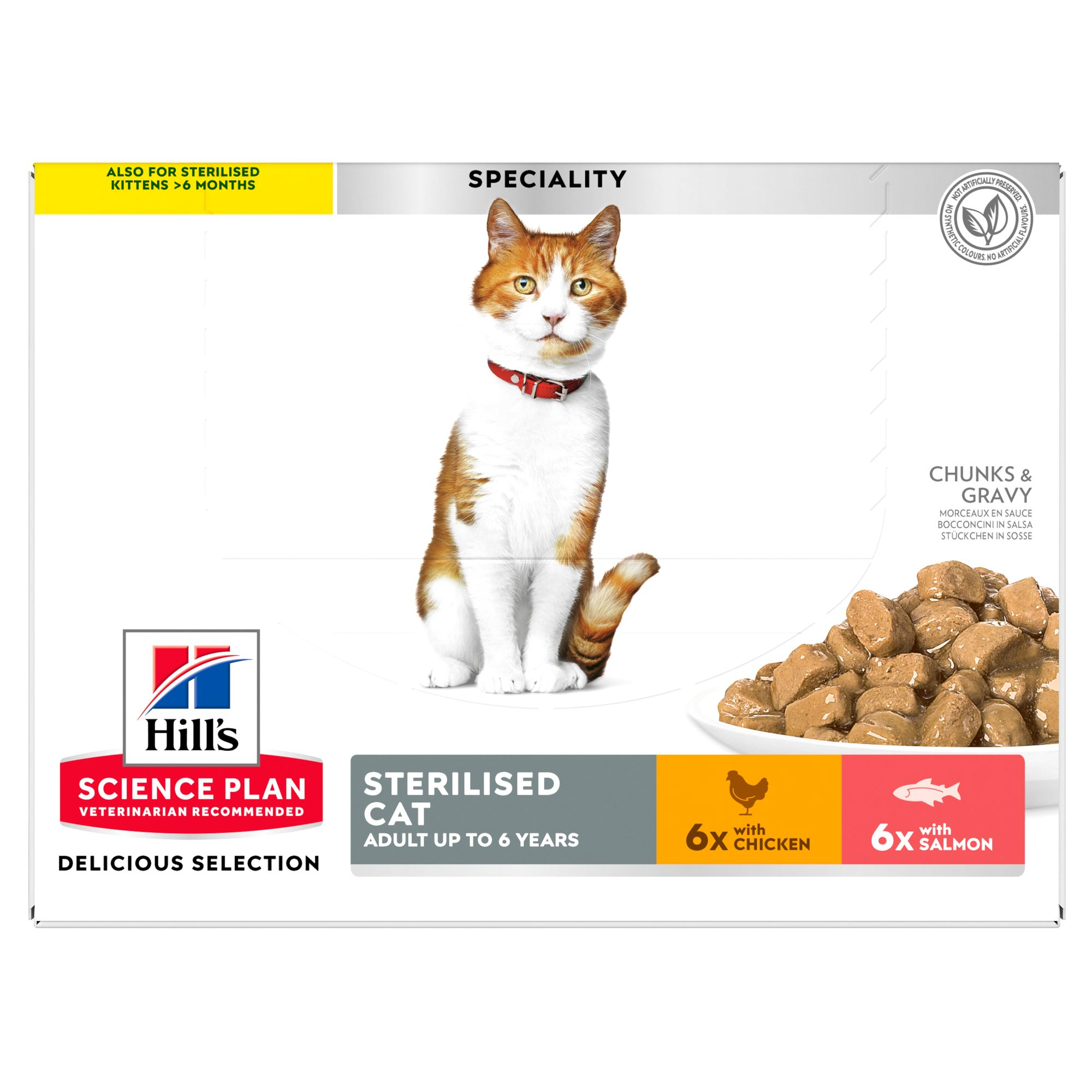 SP Feline Ad Steri Salmon & Ch