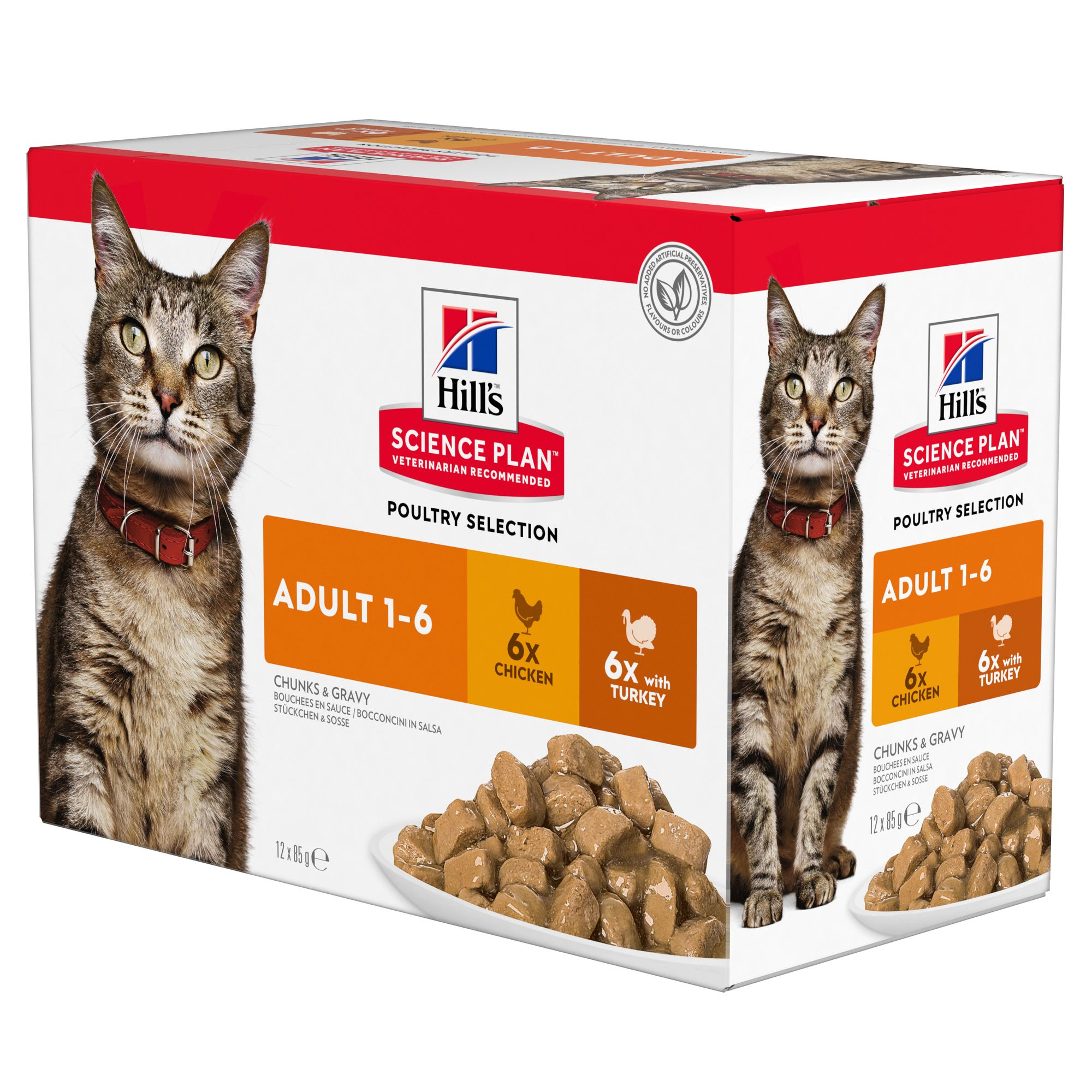 Adult Chicken & Turkey Våtfoder 12x85g