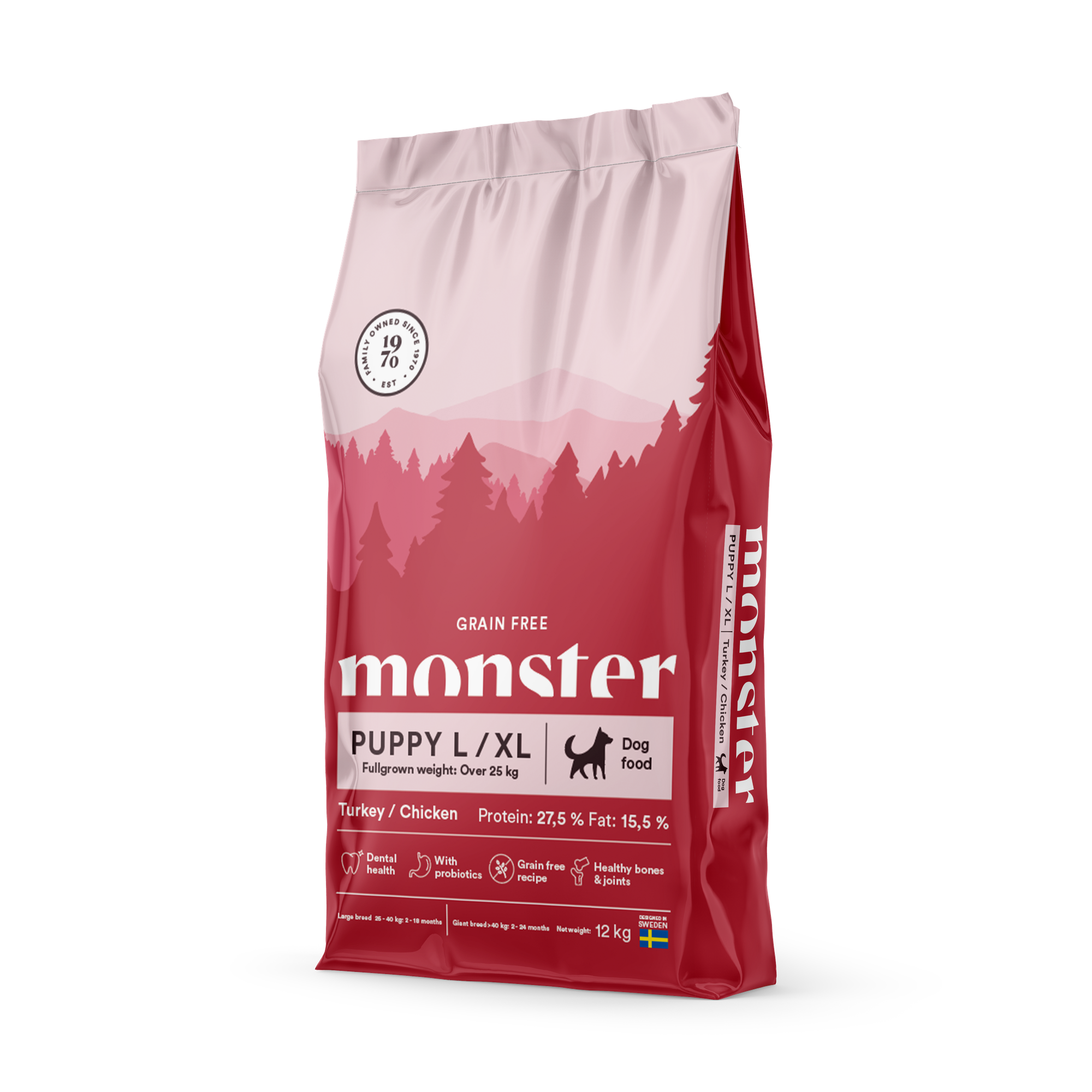 Grain Free Puppy XL Turkey&Chicken Hundfoder 12kg