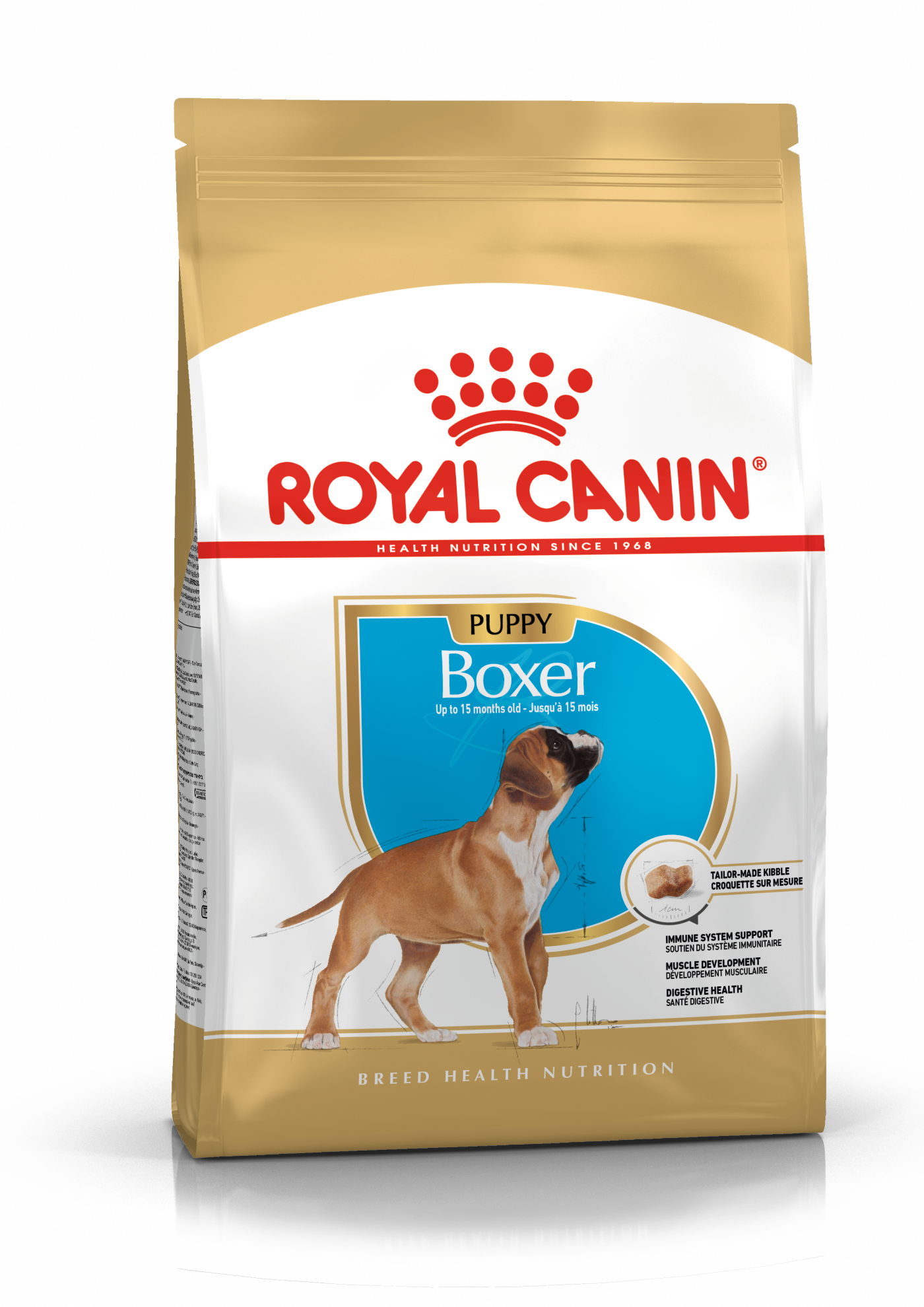 Boxer Puppy Torrfoder för hund 12kg