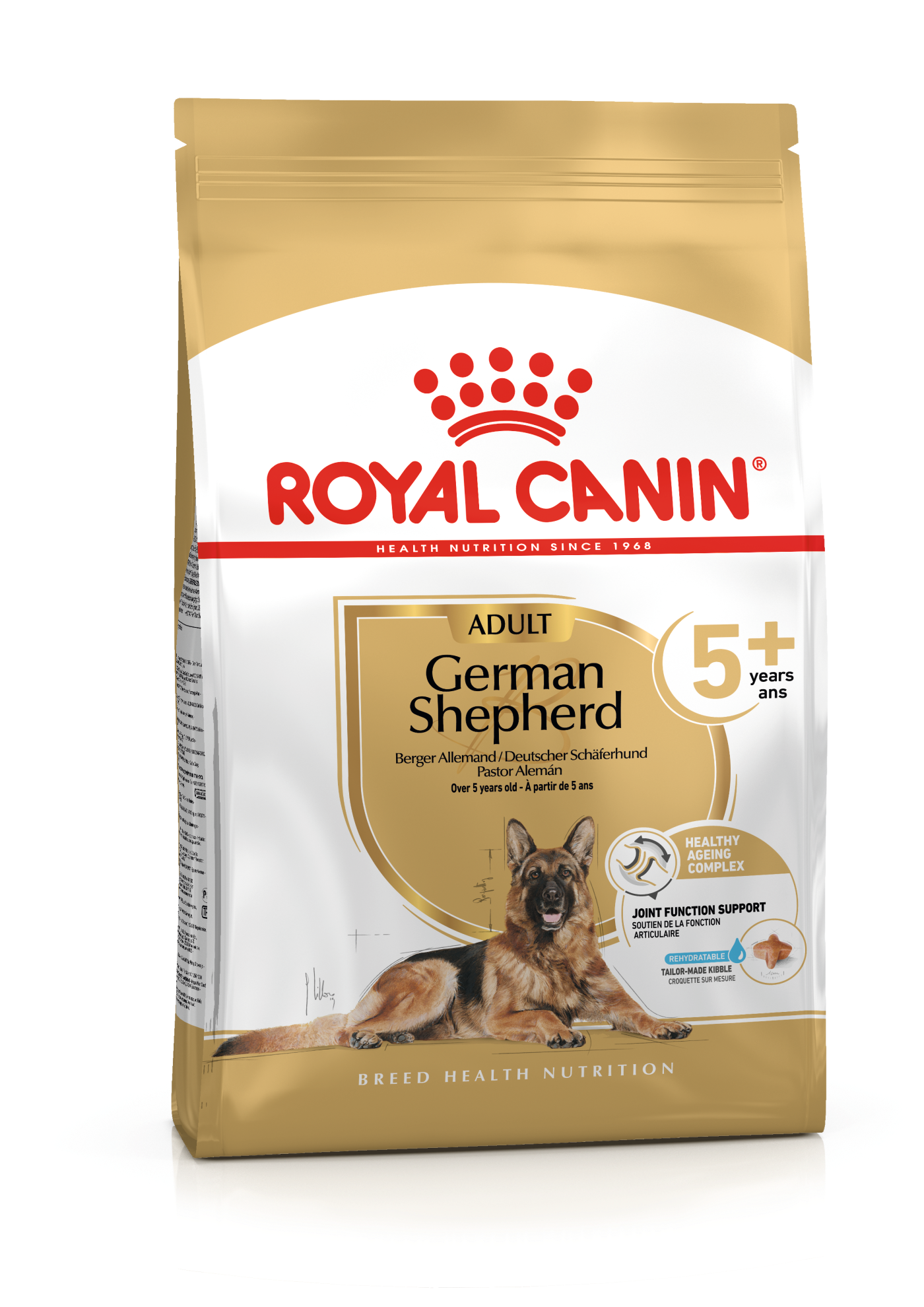 German Shepherd Adult 5+ Torrfoder för hund 12kg