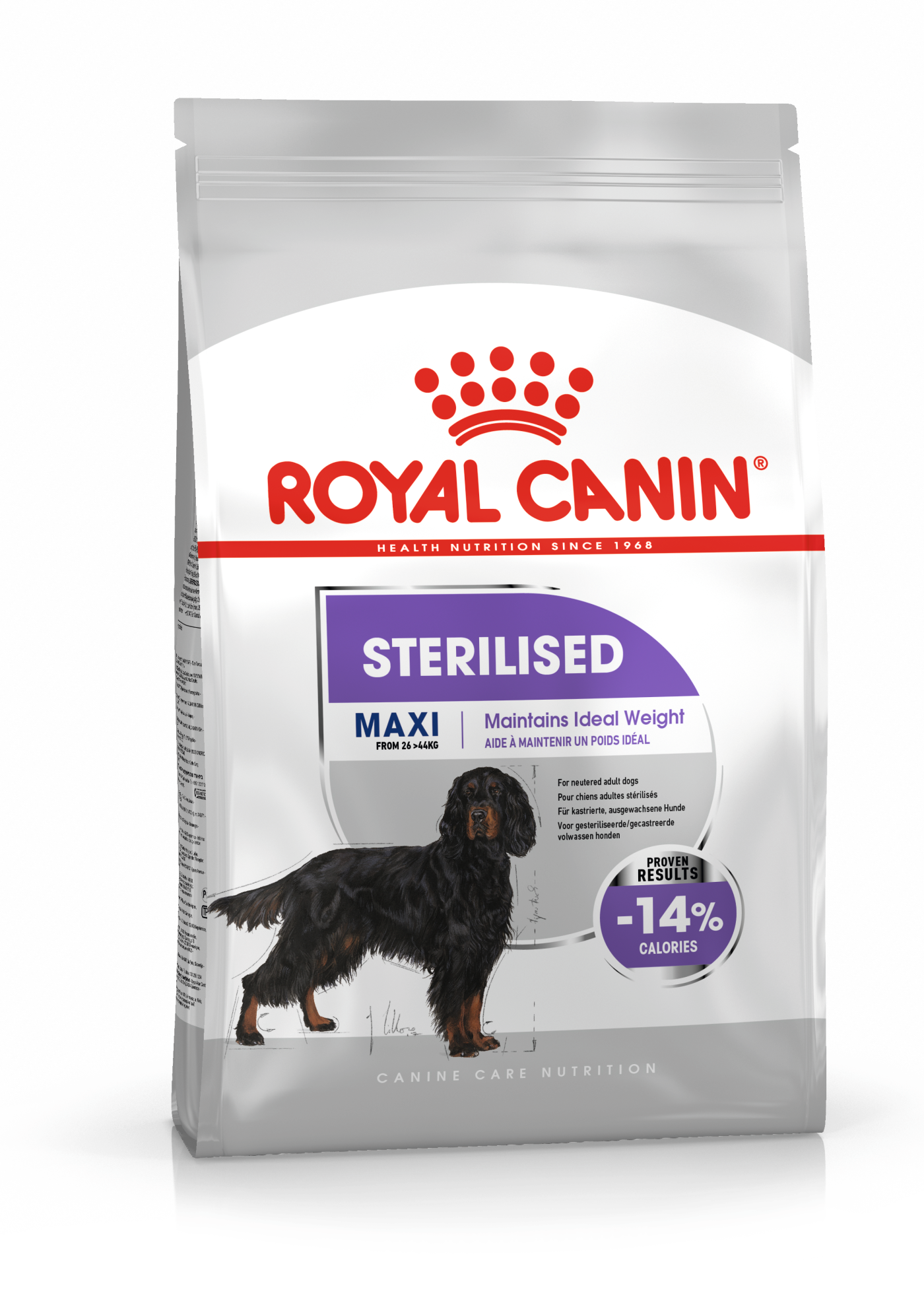 Maxi Sterilised Torrfoder för hund 12kg