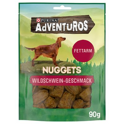 Adventuros Nuggets Wild Boar Hundgodis 300g