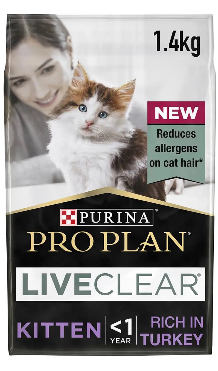 Kitten LiveClear Turkey Torrfoder för katt 1,4kg