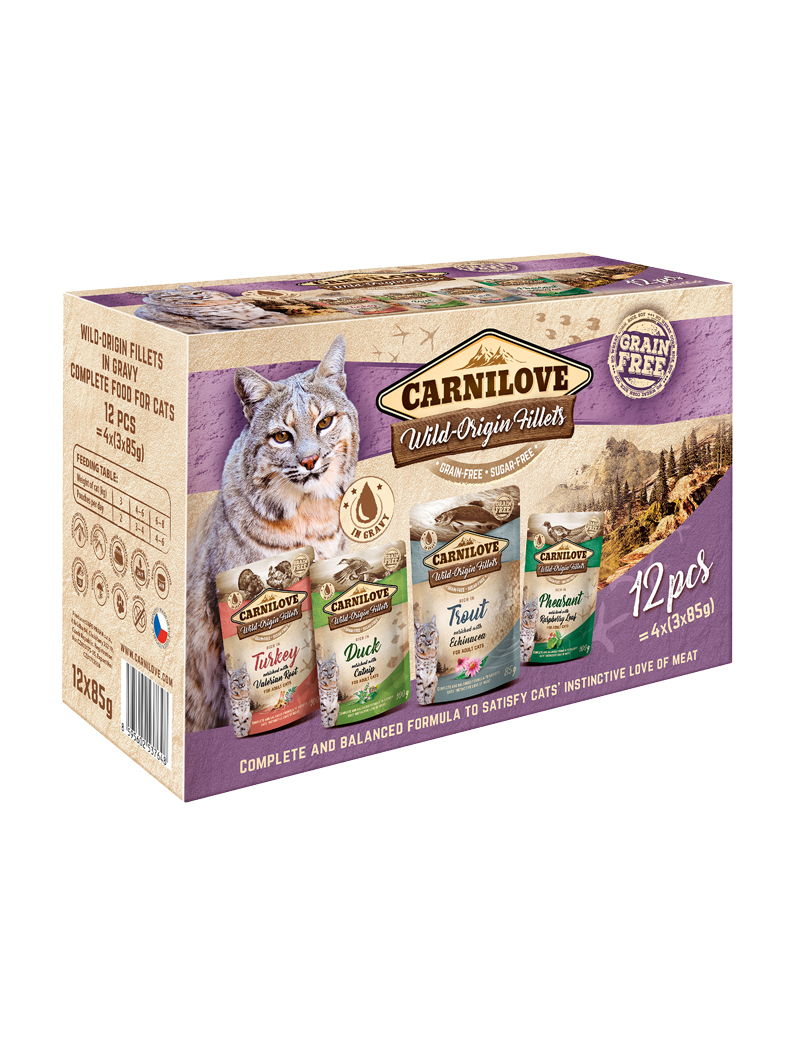 Cat Pouch Multipack Våtfoder för katt 12x85g